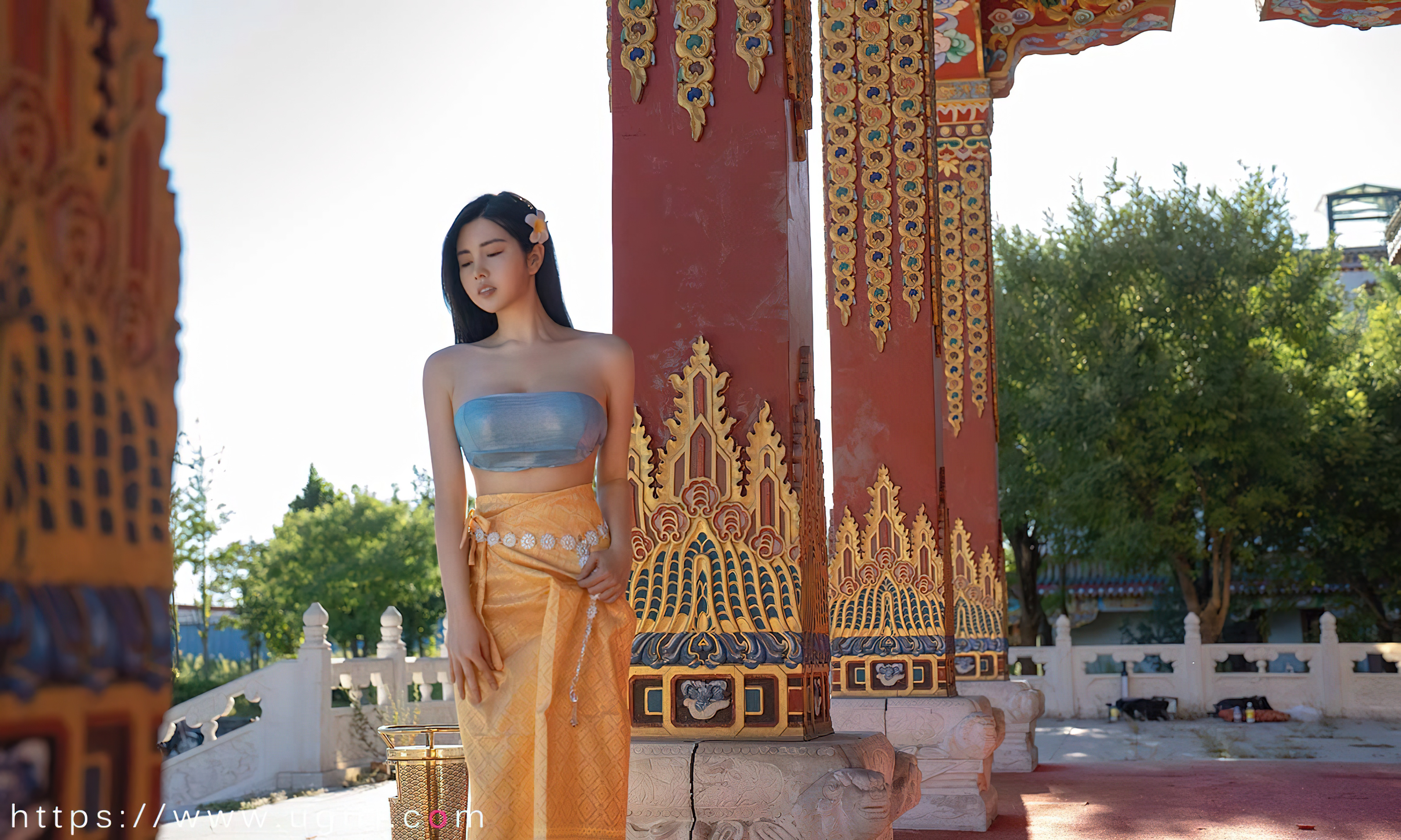 图片[31]-[Ugirls爱尤物] No.2443 Selena – Na Lu (娜露)-六色网