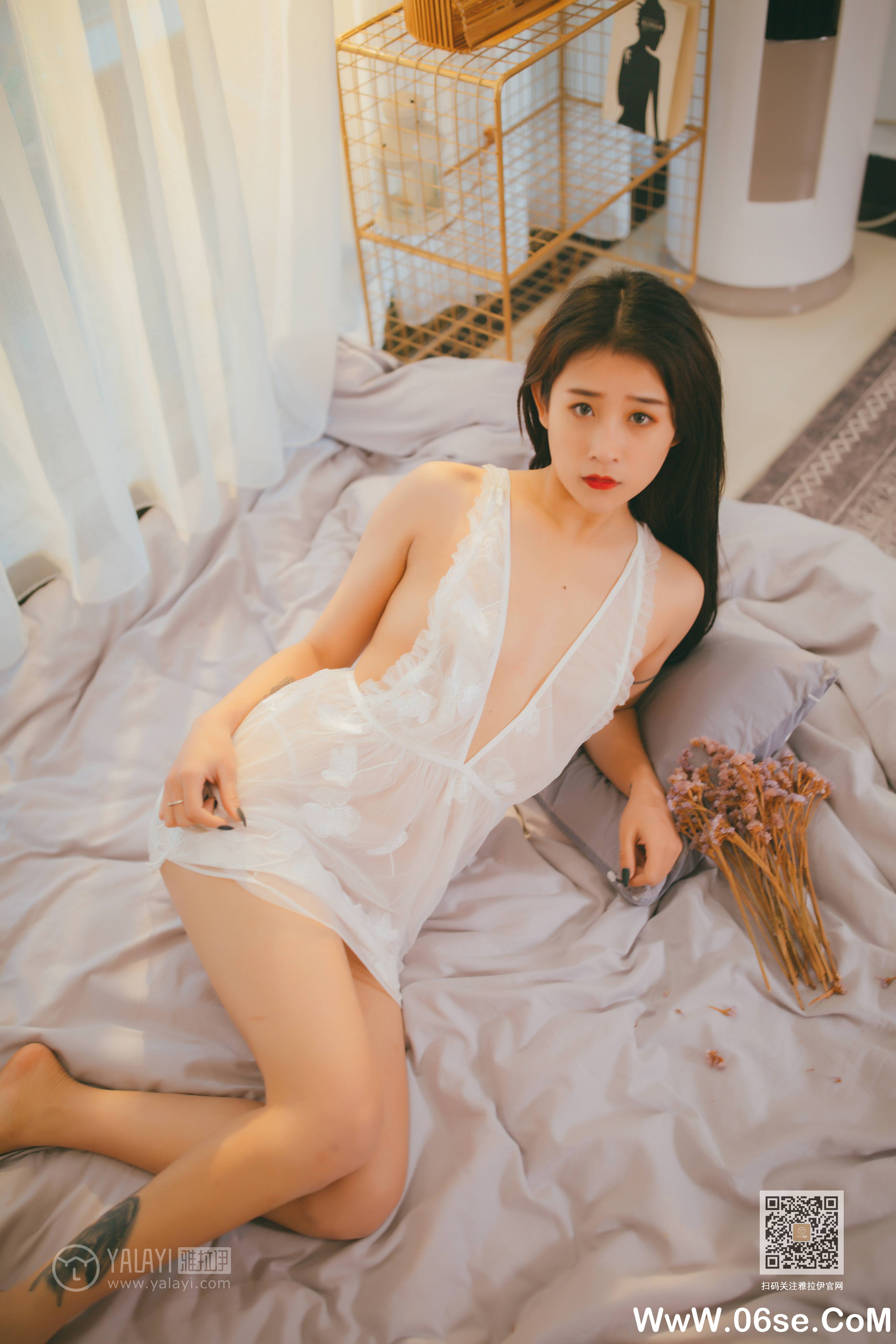 图片[50]-[YALAYI雅拉伊] 2020.02.06 NO.536 素素《吹弹可破》[53P+1P428M]-六色网