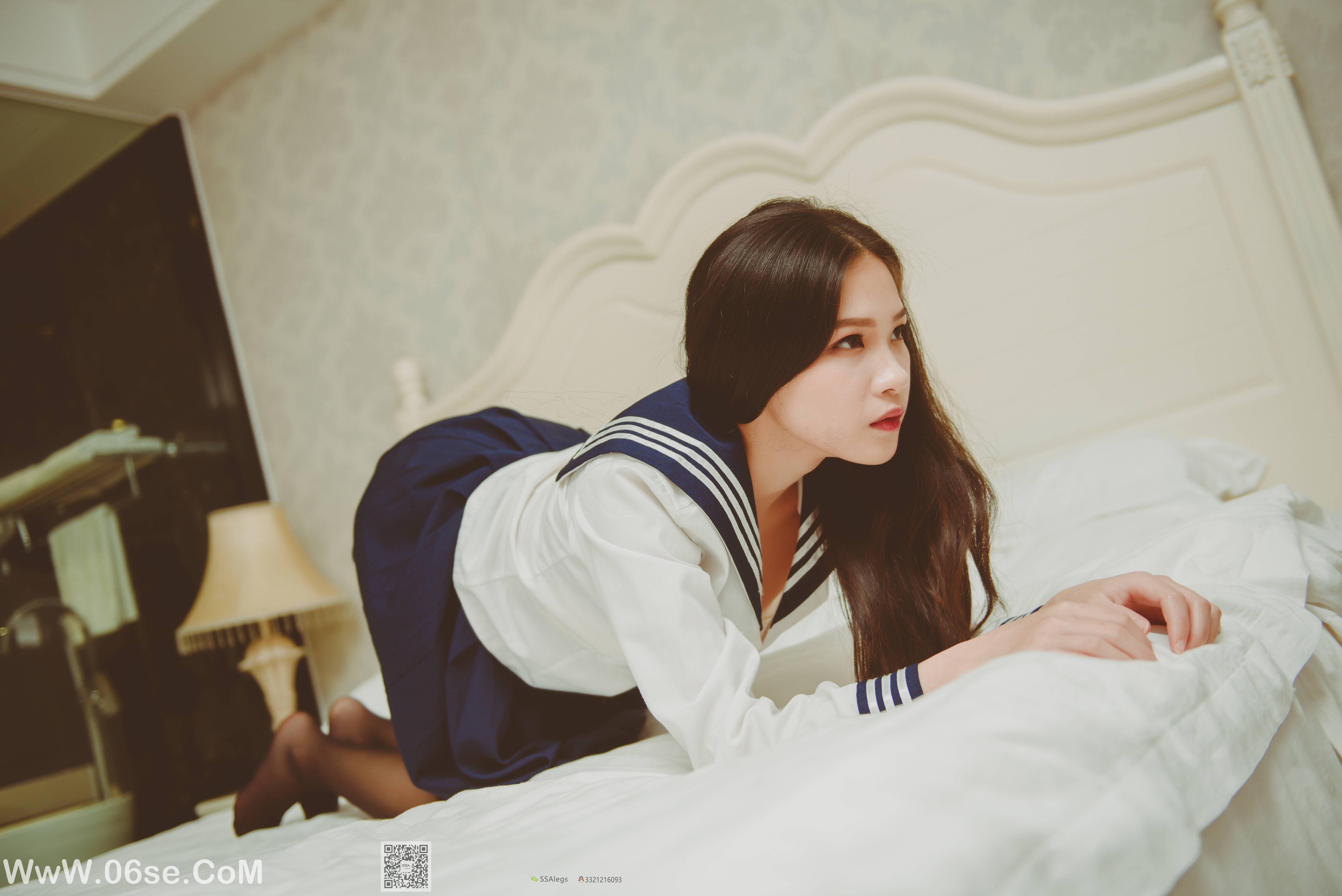 图片[35]-[SSA丝社] NO.018 佳佳 小丝妹佳佳教你过期牛奶的正确用法[85P1.26G]-六色网