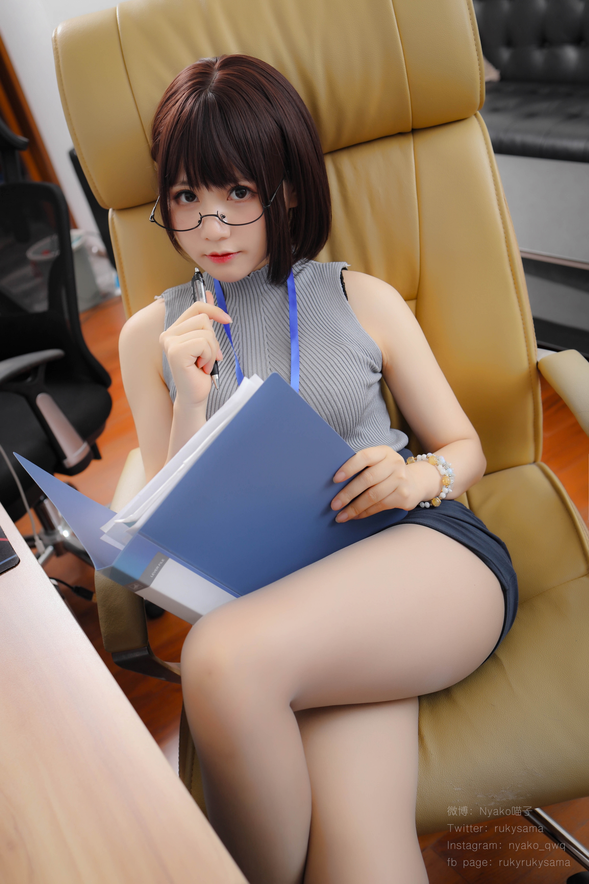 图片[4]-Nyako喵子 NO.017 – 誰も知らないの大人時間[130P+5V649M]-六色网