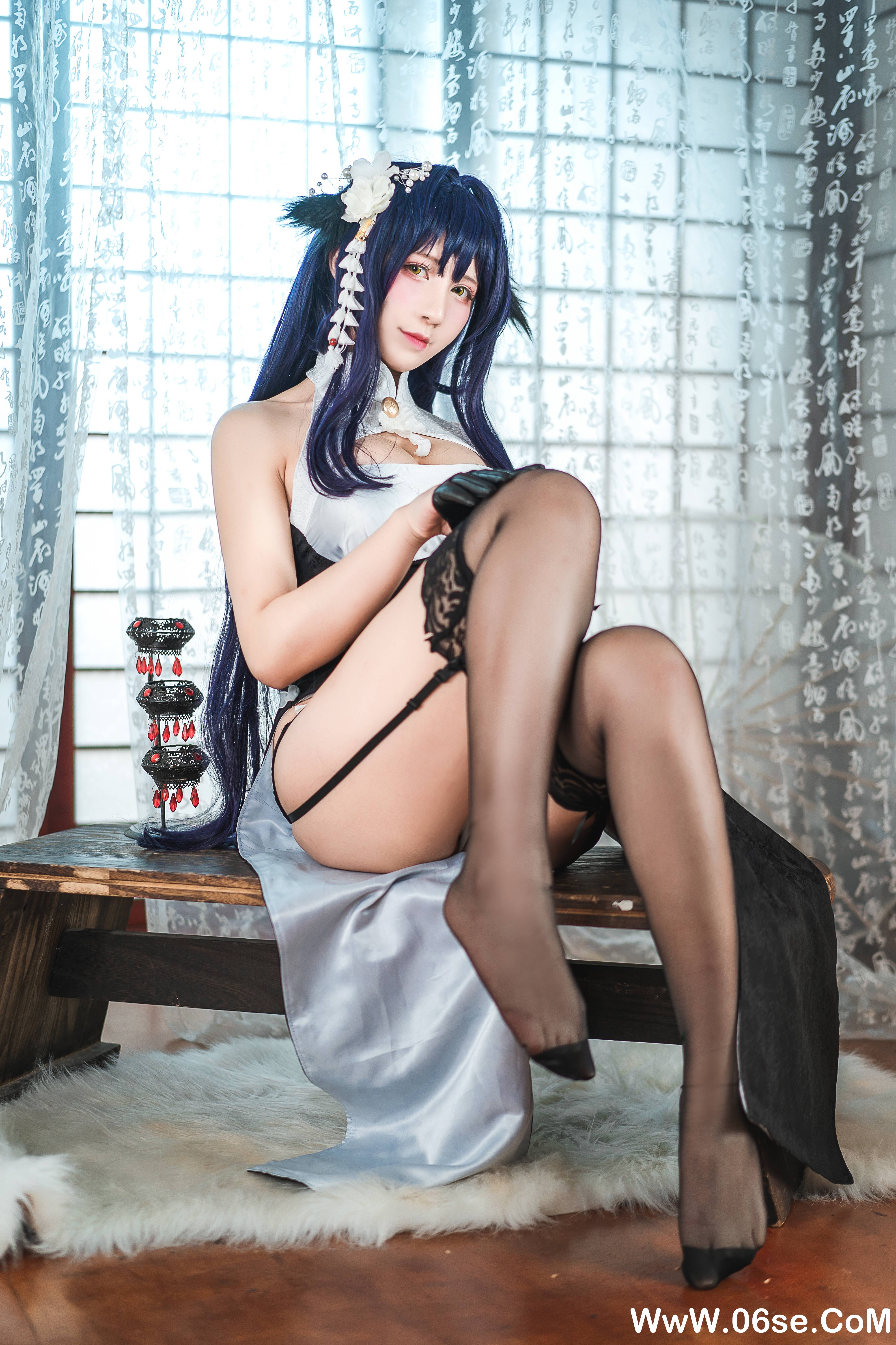 图片[25]-九曲Jean NO.063 — 吾妻旗袍[28P374M]-六色网