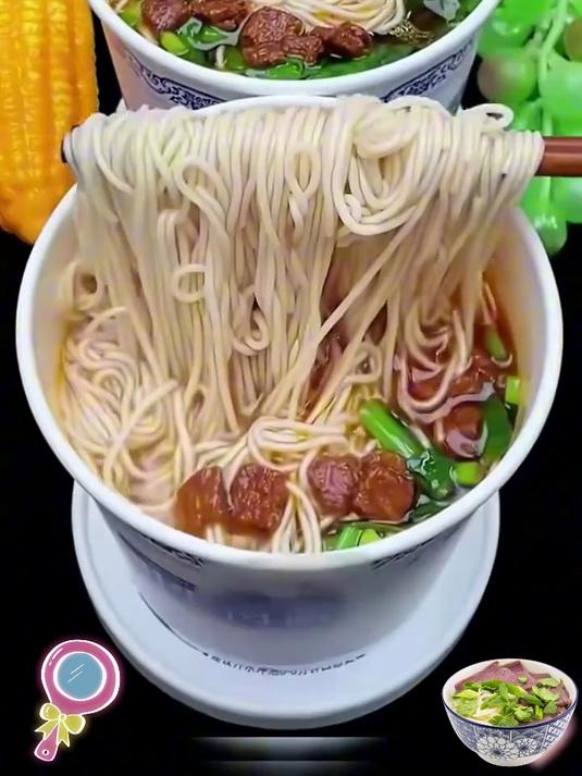 打工人加班必备!桶装兰州拉面如何 “速战速决” 解饿?