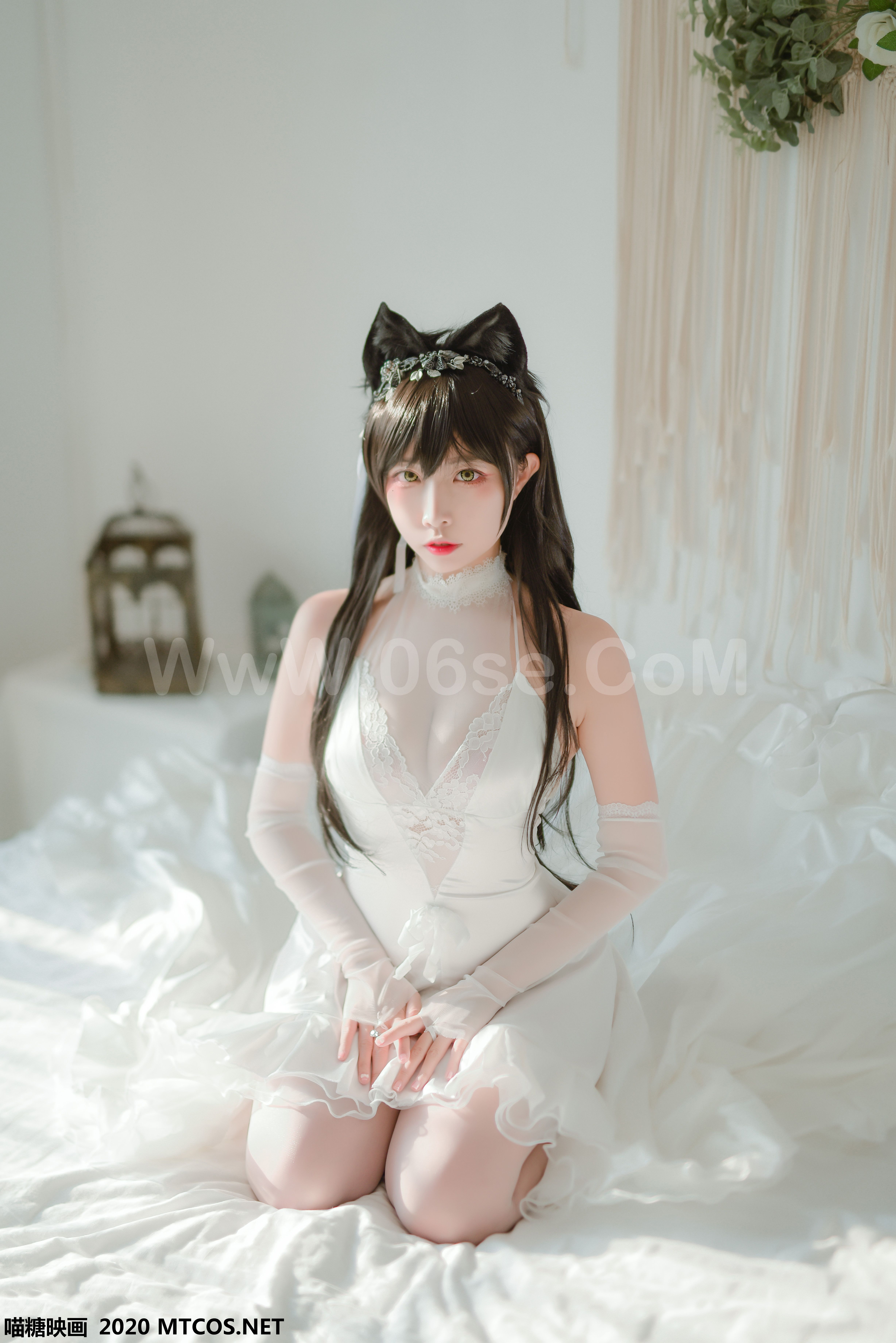 图片[7]-[MTCos] 喵糖映画 Vol.100 二佐Nisa 婚纱爱宕-六色网