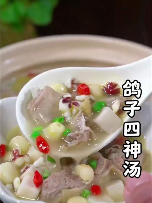 鸽子四神汤
