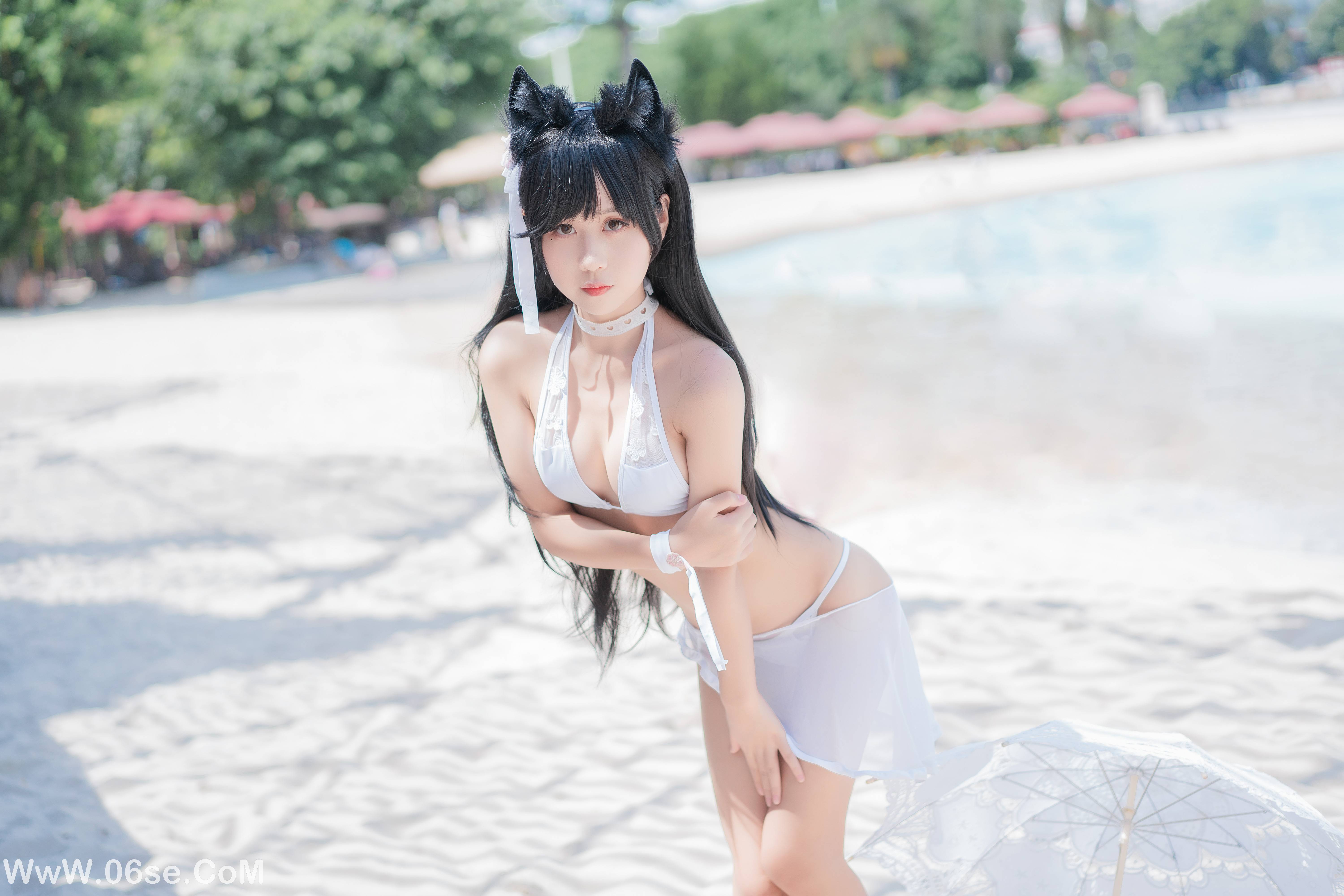 图片[30]-萌芽儿o0 NO.005 爱宕泳装 [30P208M]-六色网