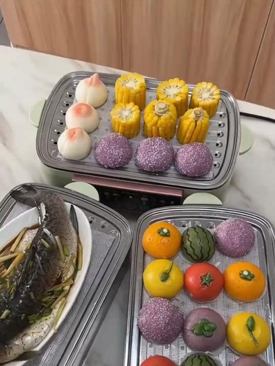 晚上丢食材,早上吃热乎!智能预约电蒸锅太懂懒人