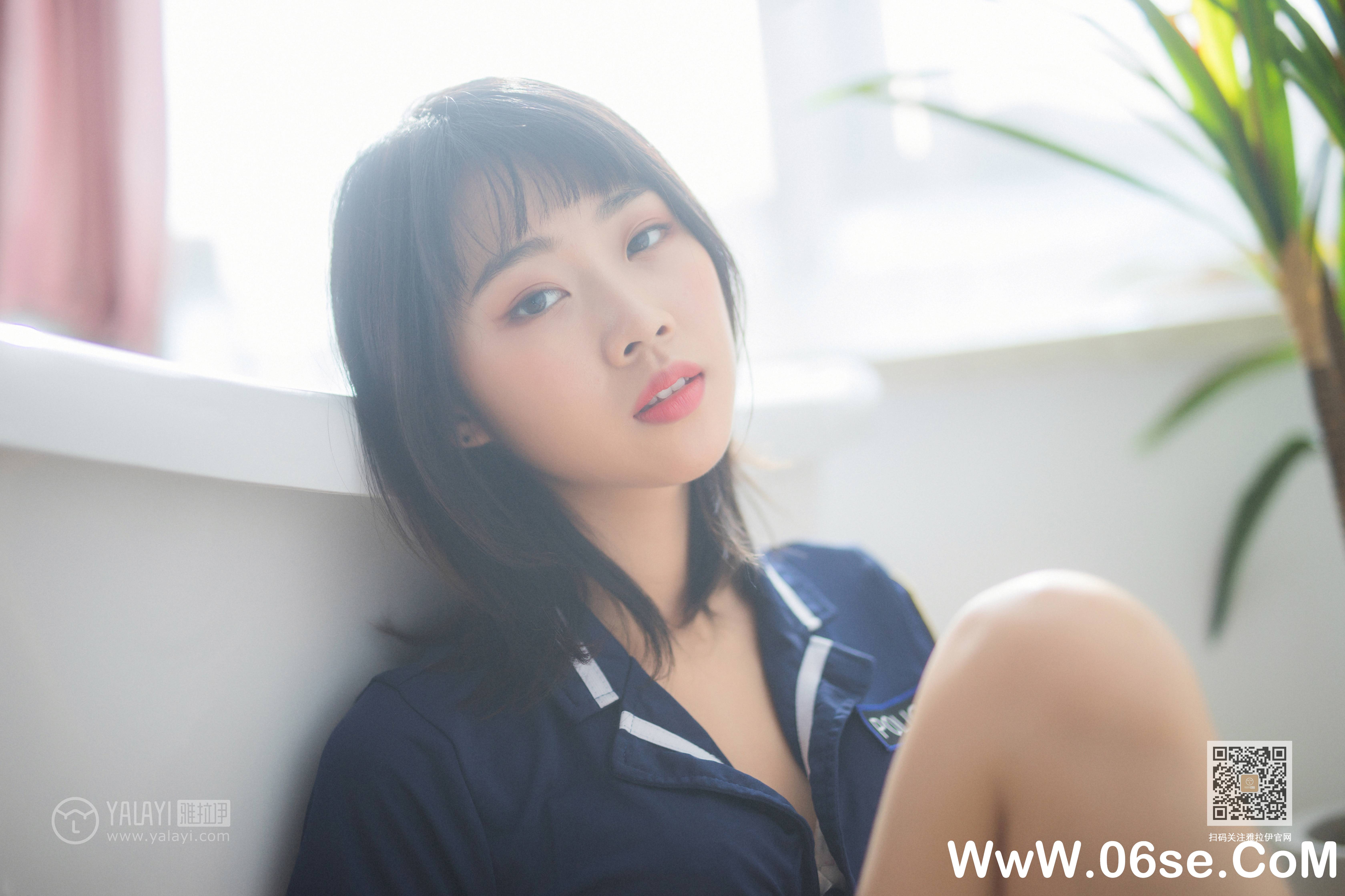图片[46]-[YALAYI雅拉伊] 2020.02.14 NO.544 粉粉《雷霆警花》[44P+1P634M]-六色网