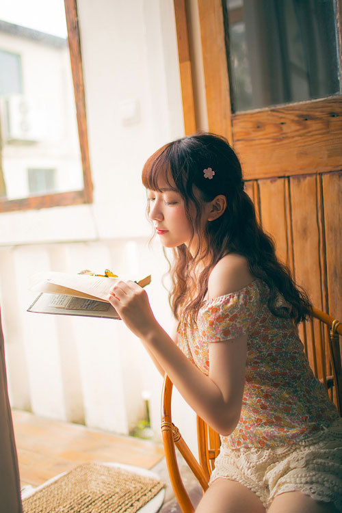 图片[4]-清新少女-六色网