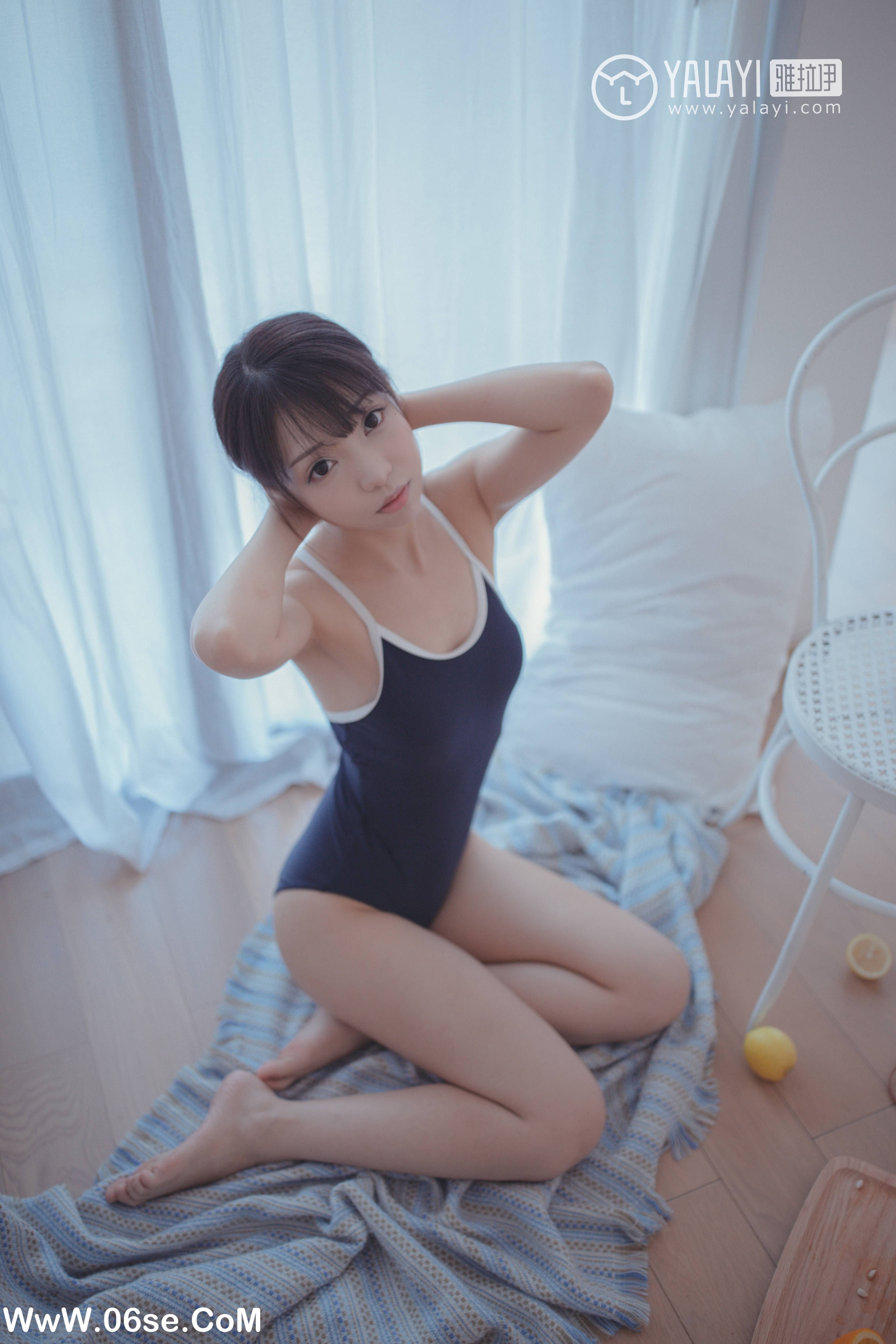 图片[42]-[YALAYI雅拉伊] NO.068 蓝帘幽梦 水花儿-六色网
