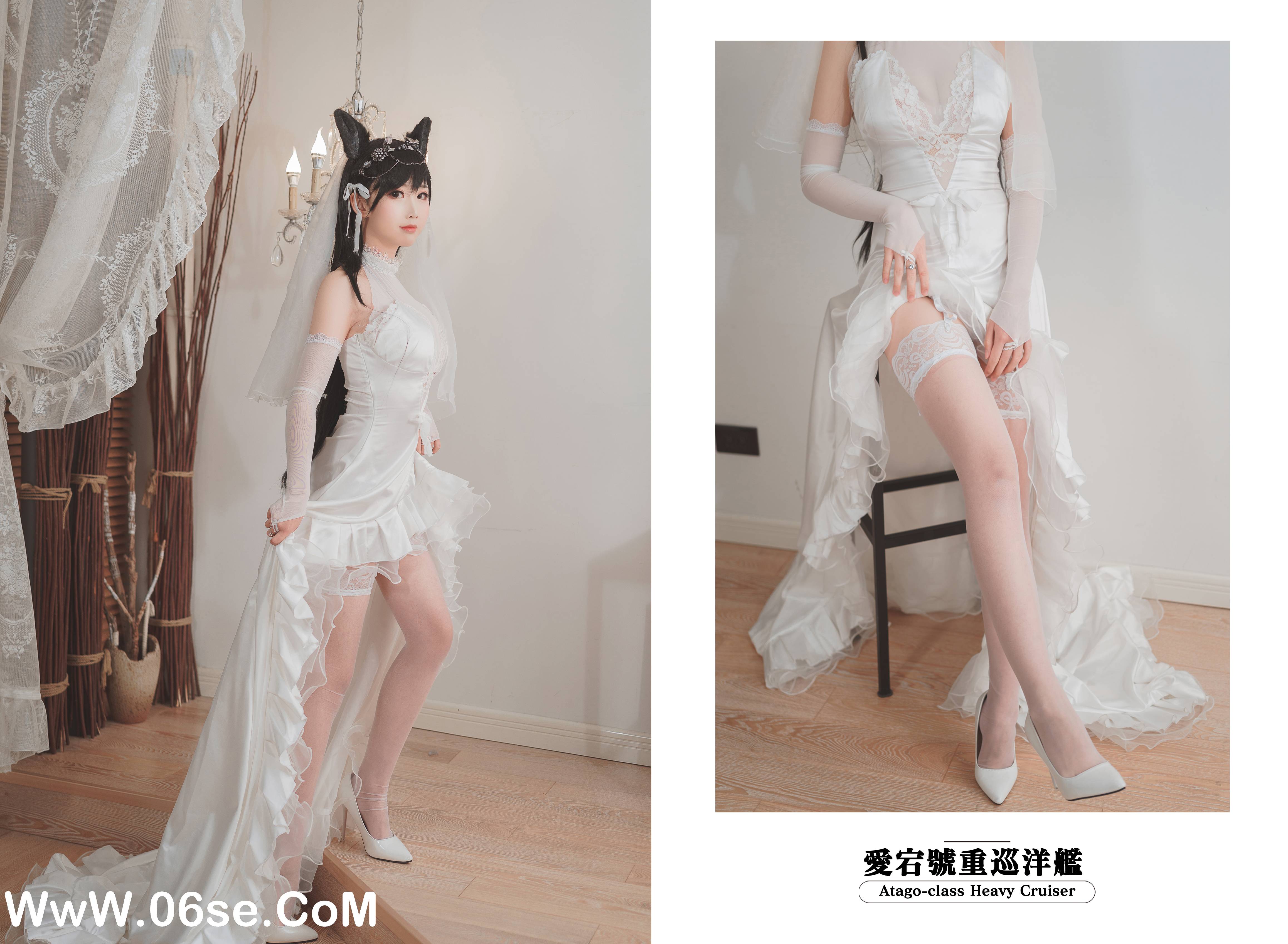 图片[6]-Coser面饼仙儿 NO.052 – 爱宕花嫁 [29P247M]-六色网