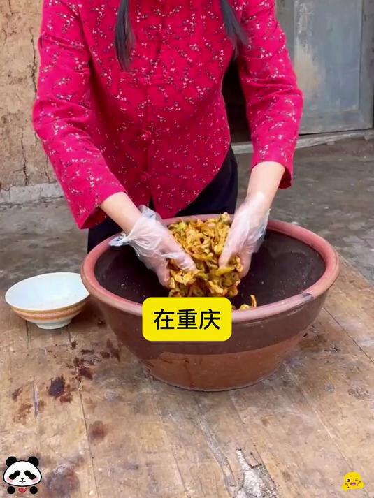 没想到这个榨菜比肉还好吃 榨菜 家乡特产 下饭菜 咸菜