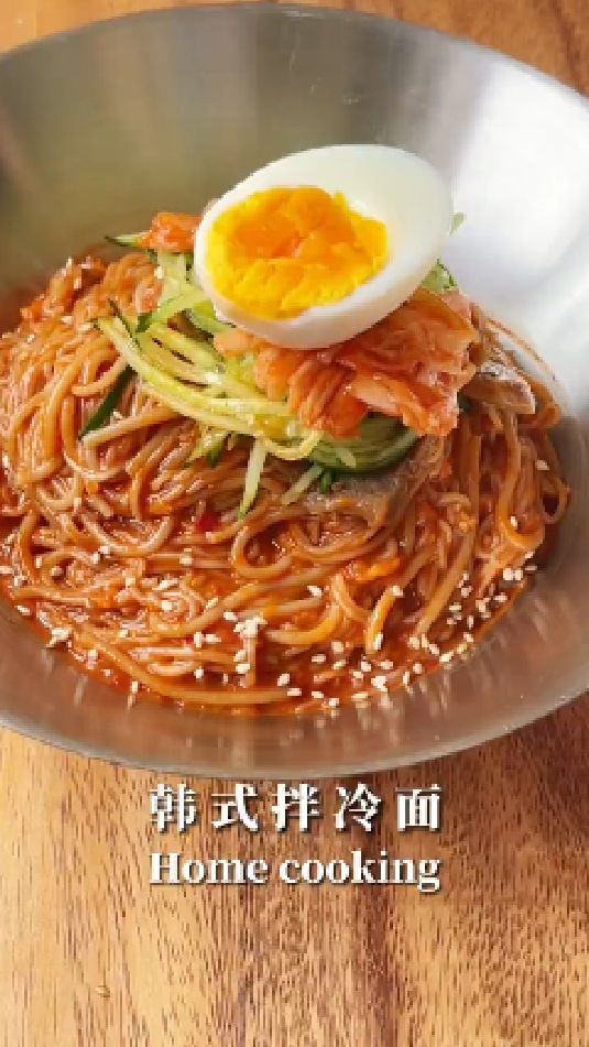 韩式凉拌面的做法