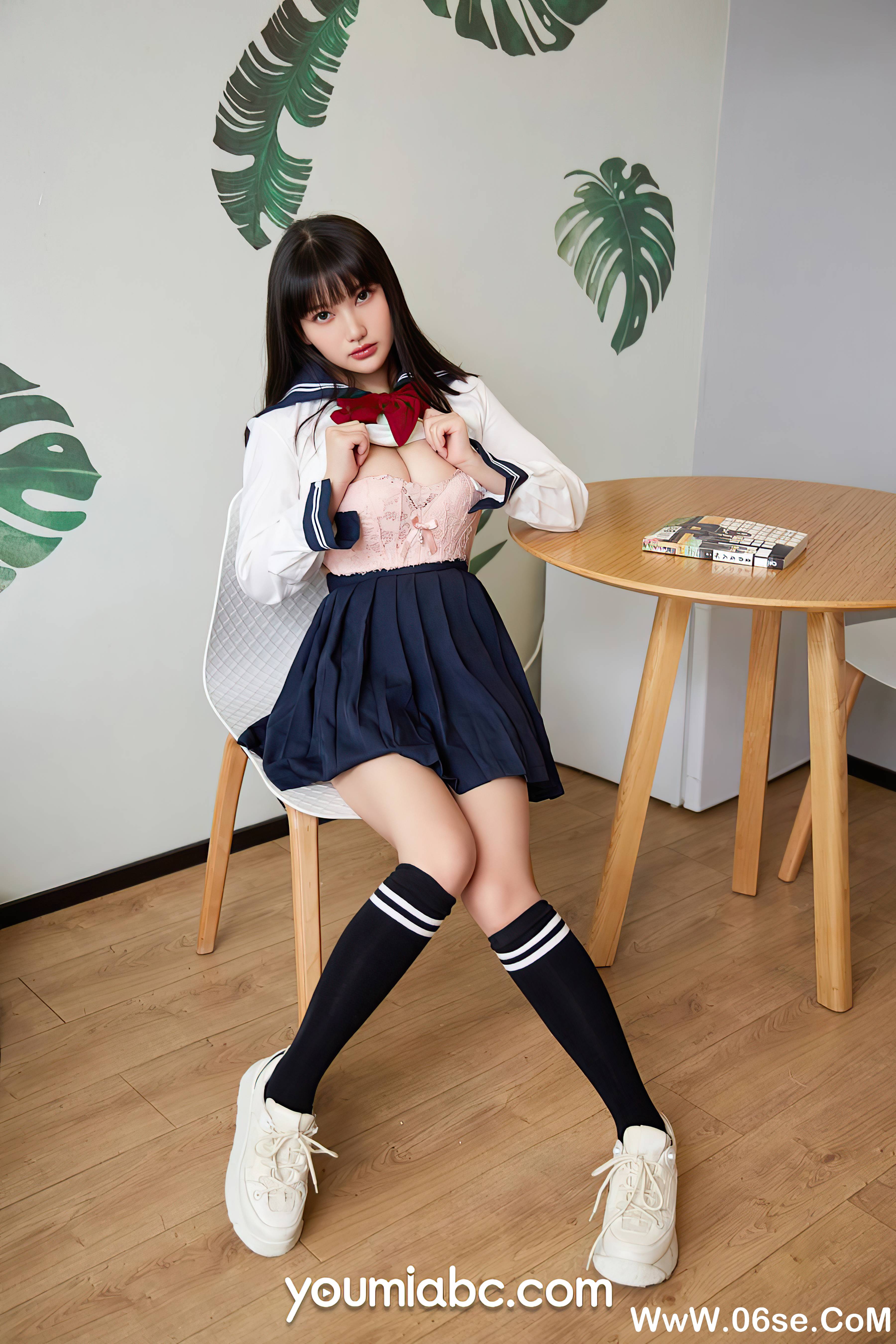 图片[2]-[YouMi尤蜜] 2021.05.29 落跑学妹 尹兒[25+1P516M]-六色网
