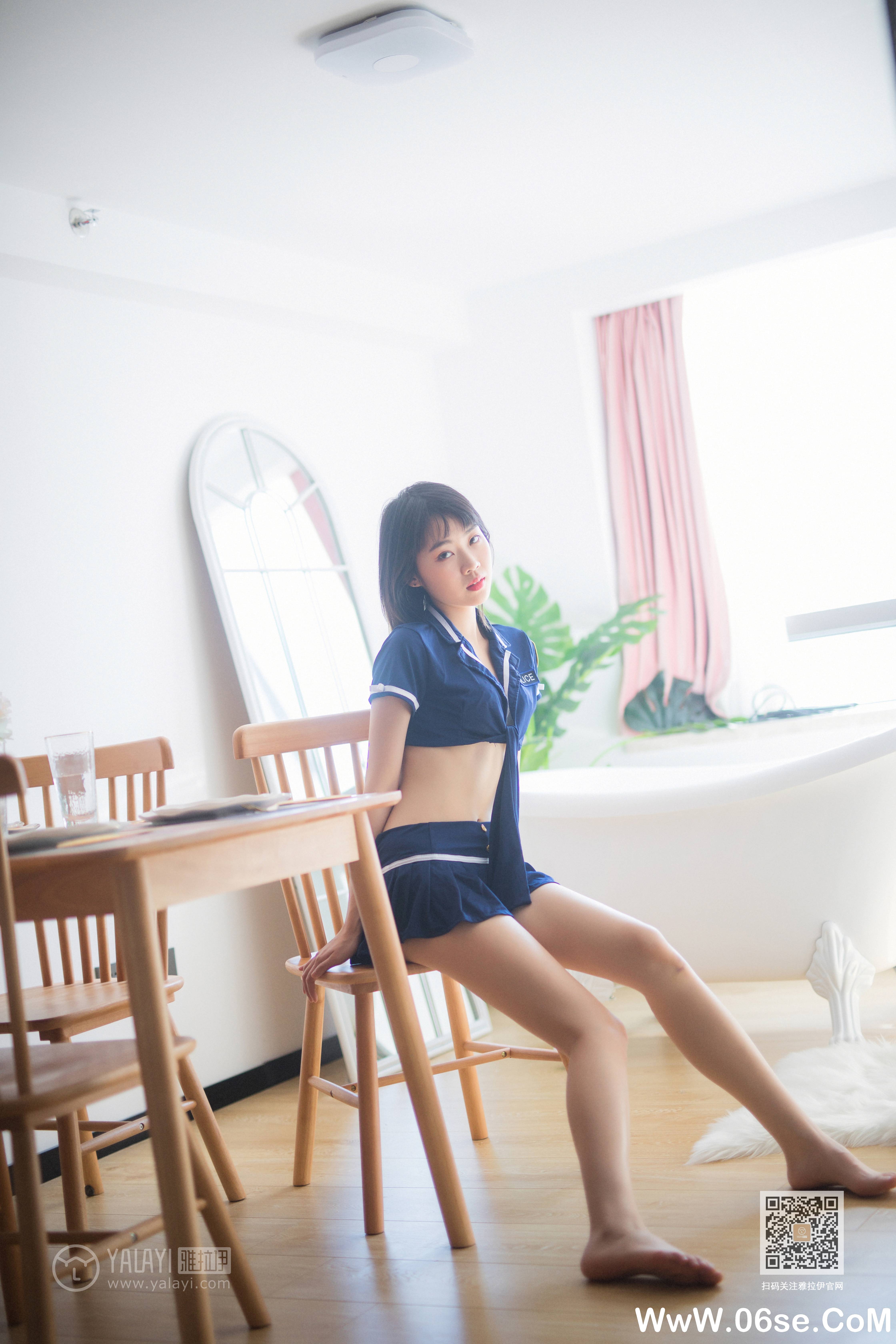图片[14]-[YALAYI雅拉伊] 2020.02.14 NO.544 粉粉《雷霆警花》[44P+1P634M]-六色网