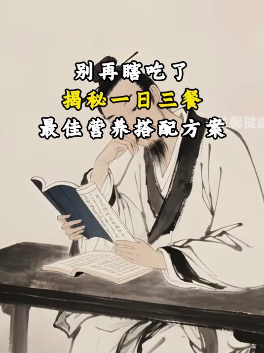 别再瞎吃了!揭秘一日三餐的最佳营养搭配方案