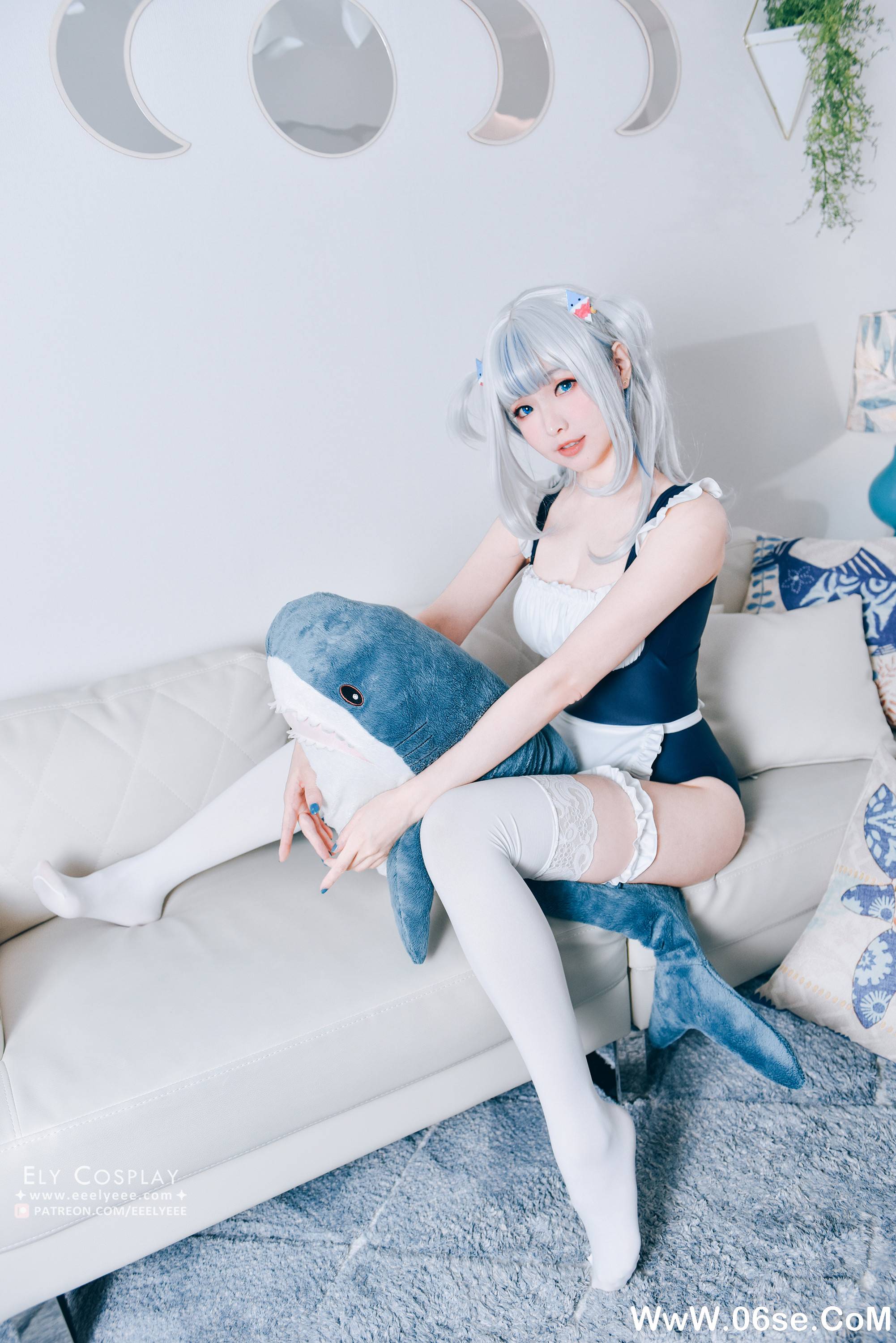 图片[13]-Ely_eee(ElyEE子) NO.012 — 噶呜·古拉(小鲨鲨) 泳装 [19P46M]-六色网