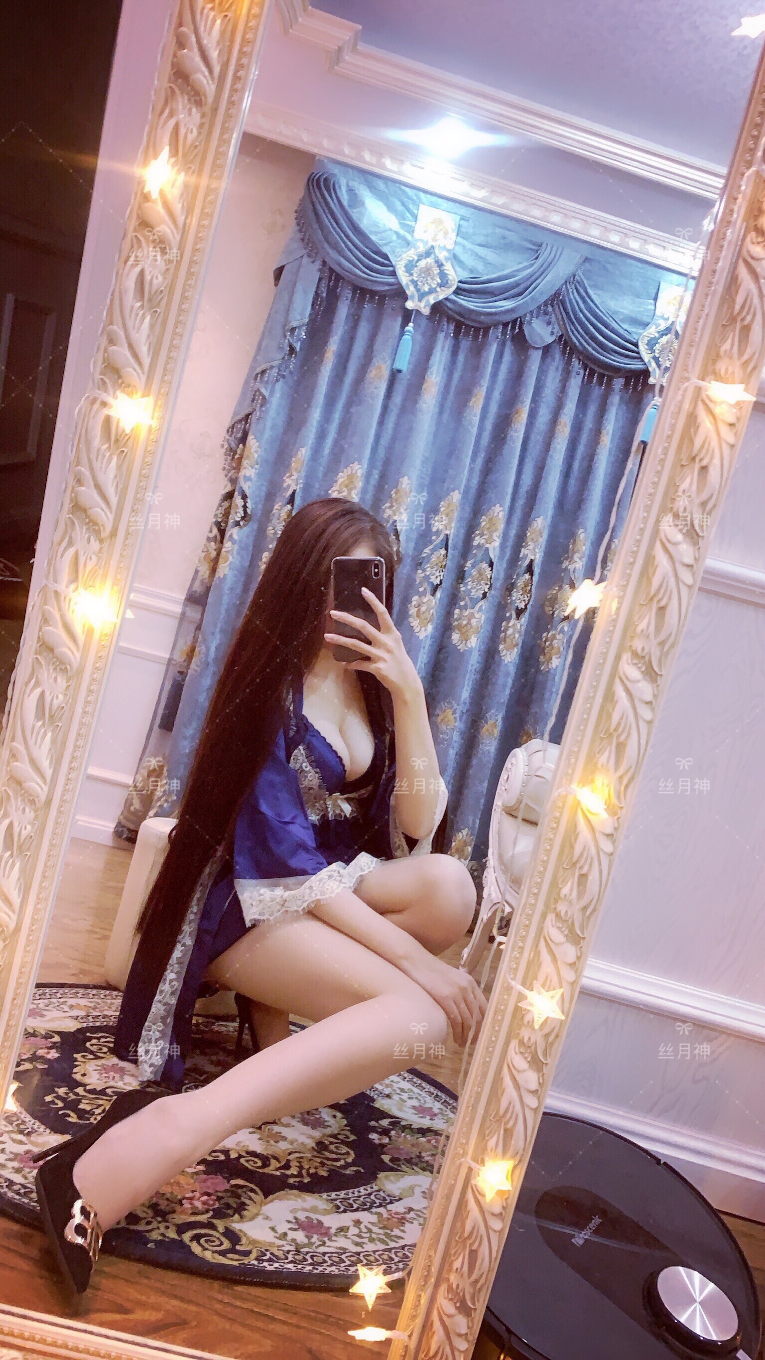 图片[84]-丝月神 NO.017 维密睡衣肉丝绒面高跟[88P71M]-六色网