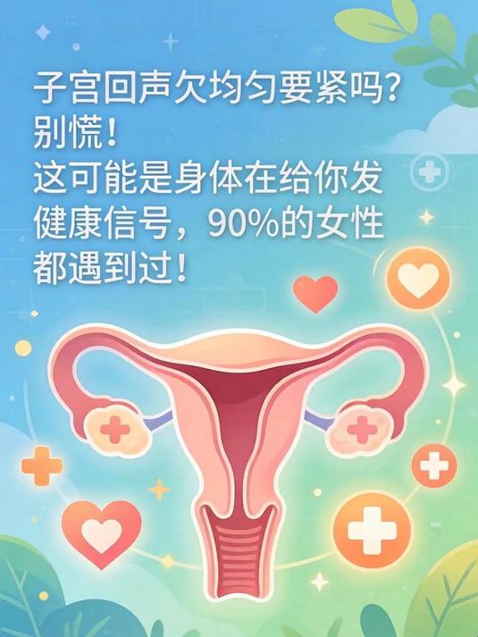 子宫回声欠均匀要紧吗?别慌!这可能是身体在给你发健康信号,90%的女性都遇到过!