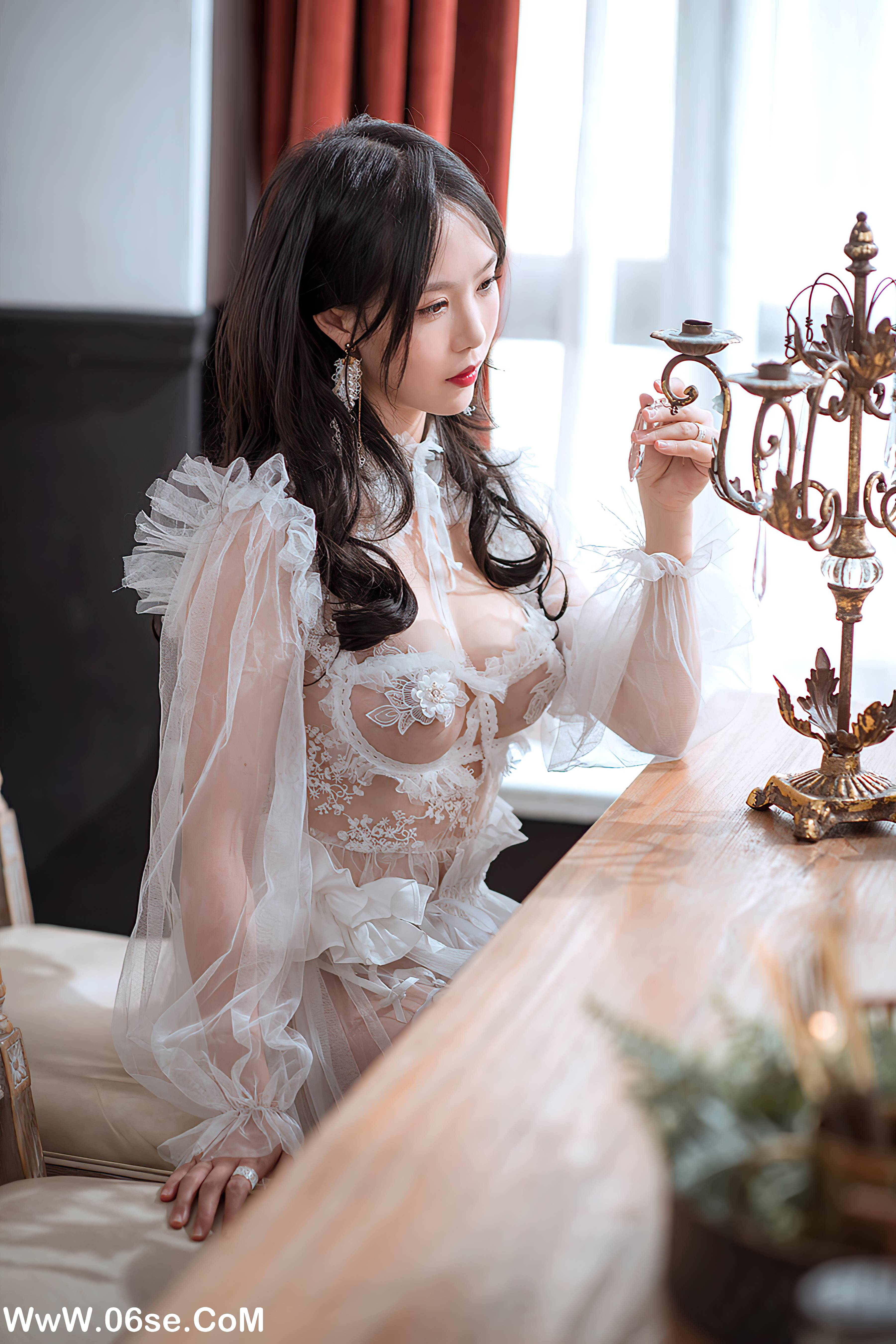 图片[4]-[YouMi尤蜜] 2021.12.27 花嫁女郎 抖娘利世[46+1P822M]-六色网