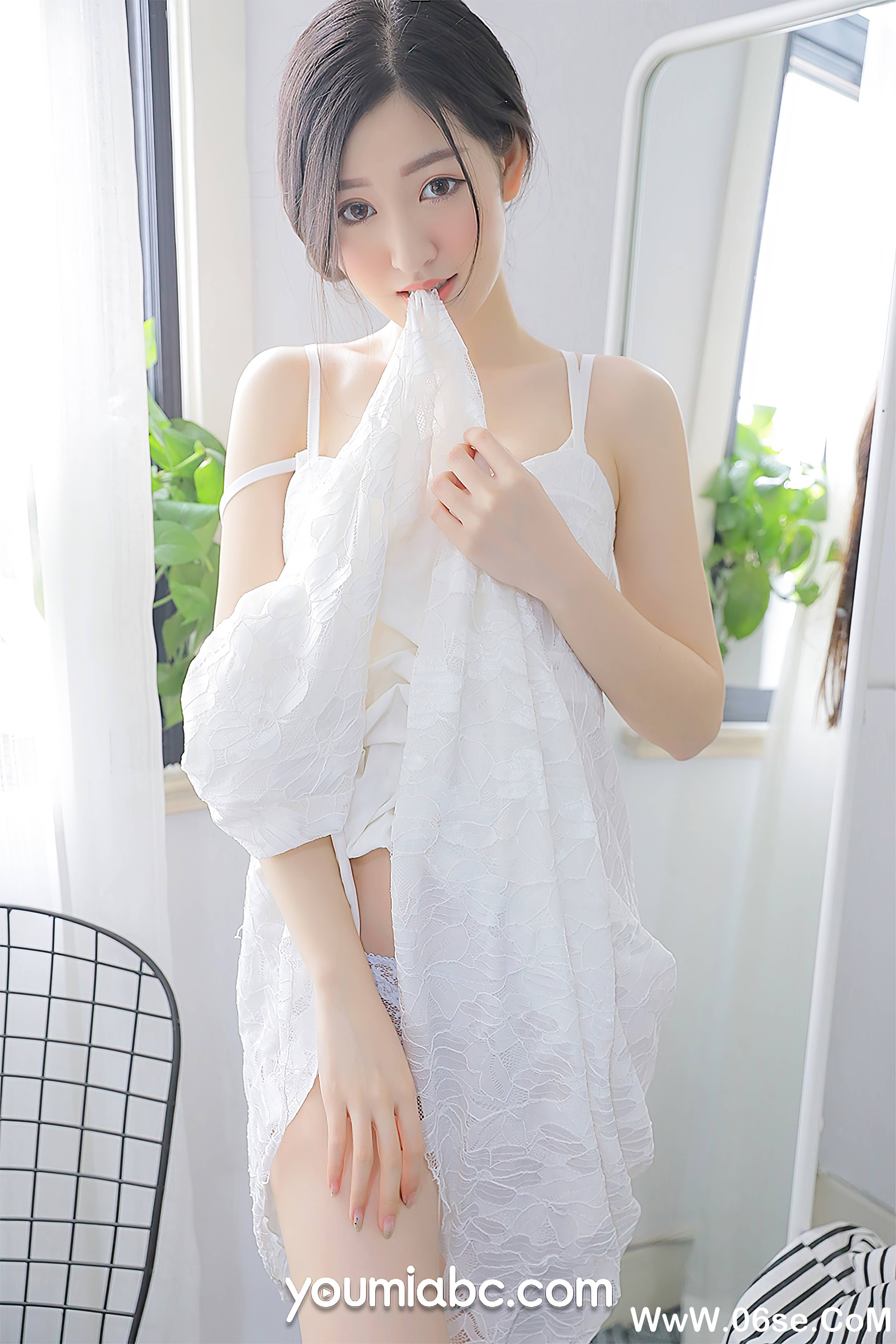 图片[9]-[YouMi尤蜜] 2021.04.22 白裙少女 沈梦瑶[23+1P398M]-六色网