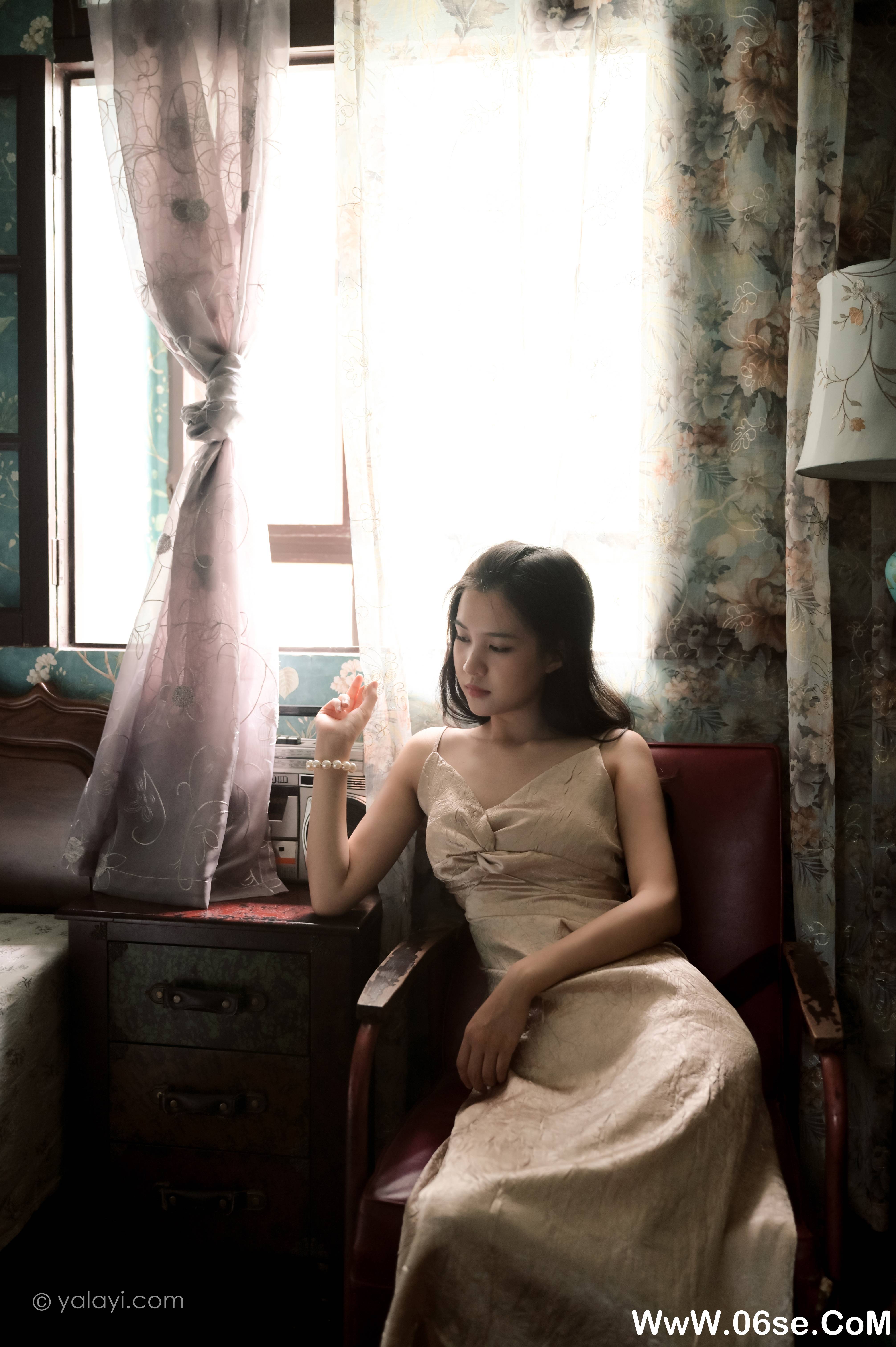 图片[6]-[YALAYI雅拉伊] 2020.07.29 NO.678 方岚《绿窗》[40P+1P470M]-六色网