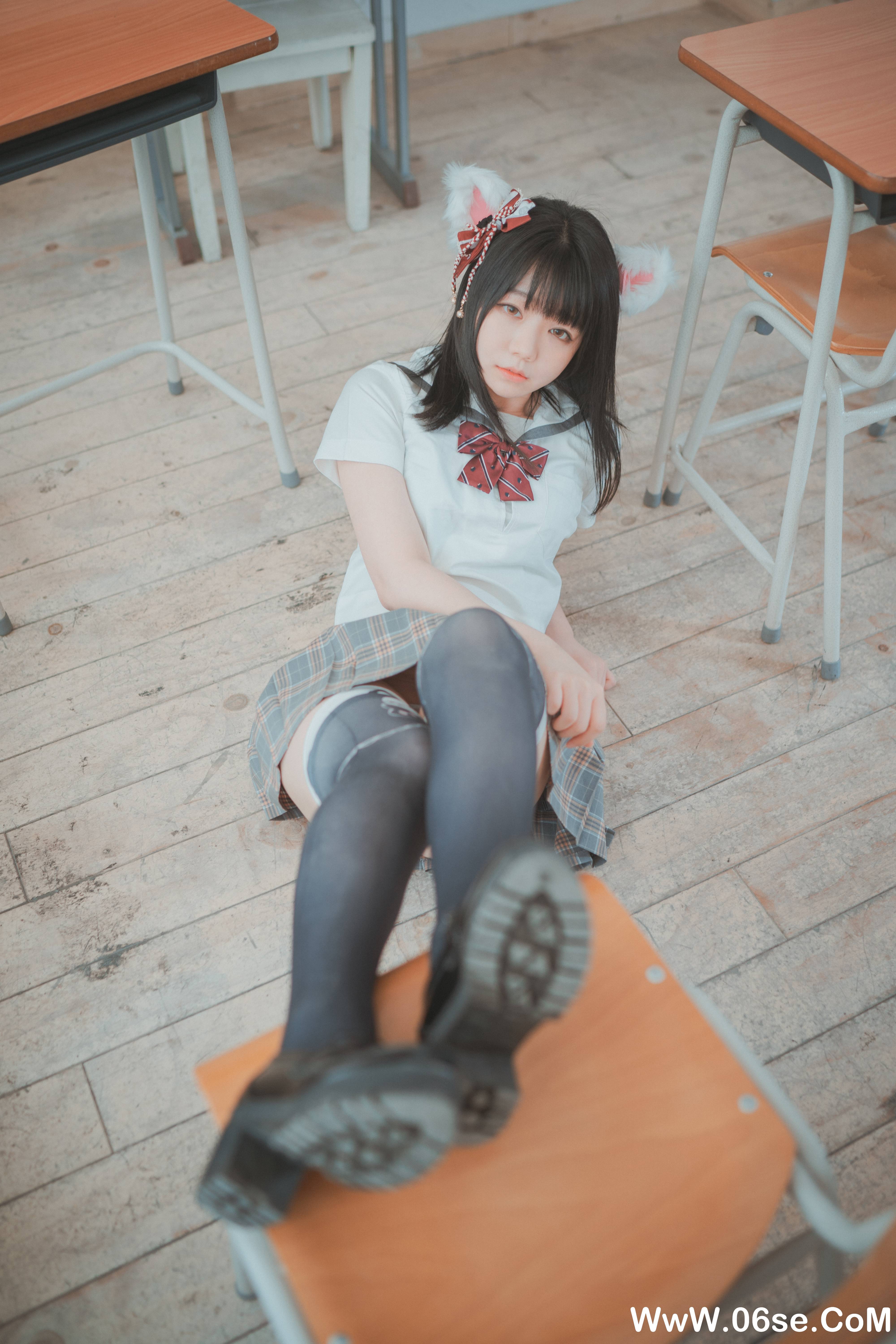 图片[13]-DJAWA – NO.071 Cat girl does not take classes [23P200M]-六色网