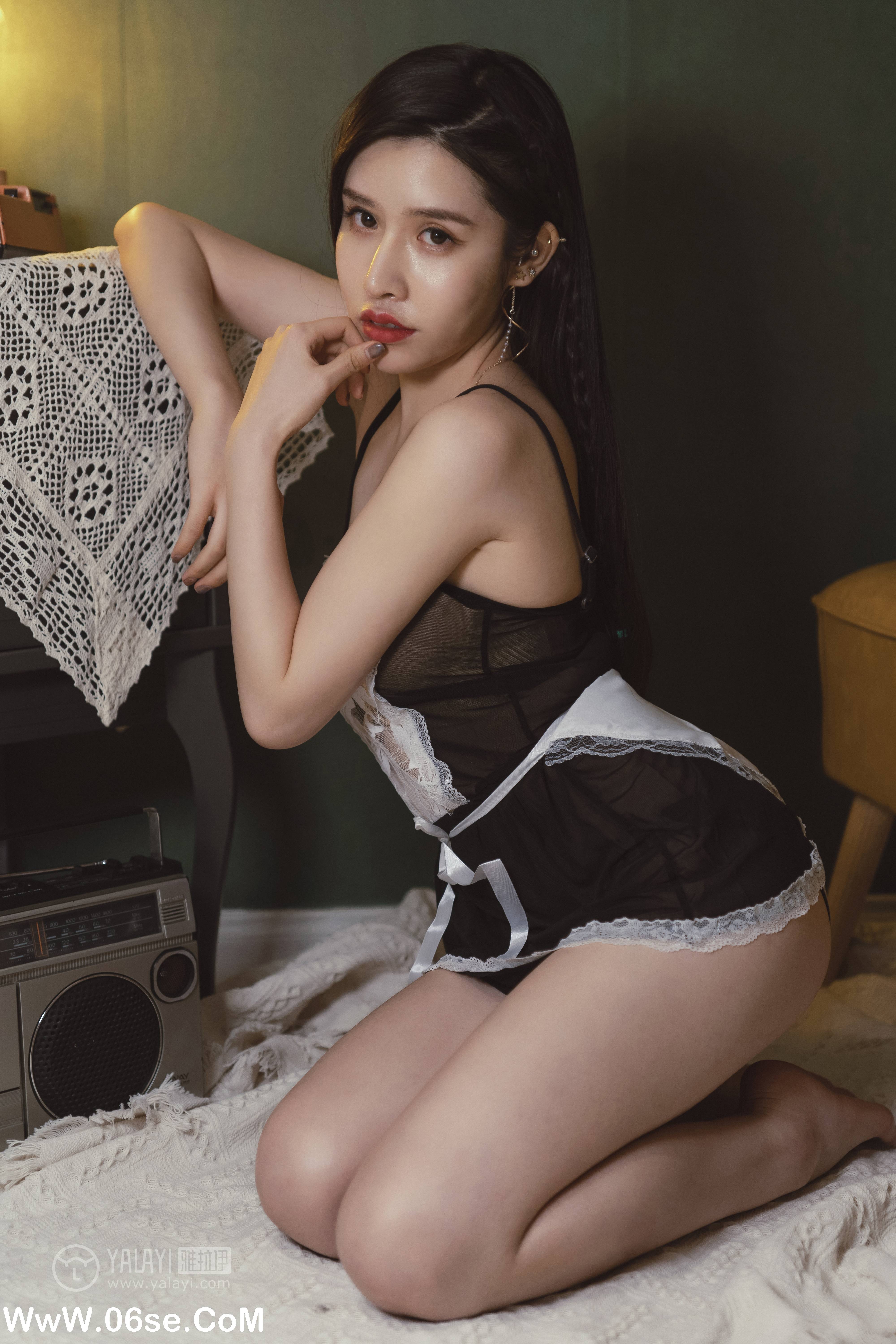 图片[5]-[YALAYI雅拉伊] NO.143 黑咖啡 颖莹-六色网