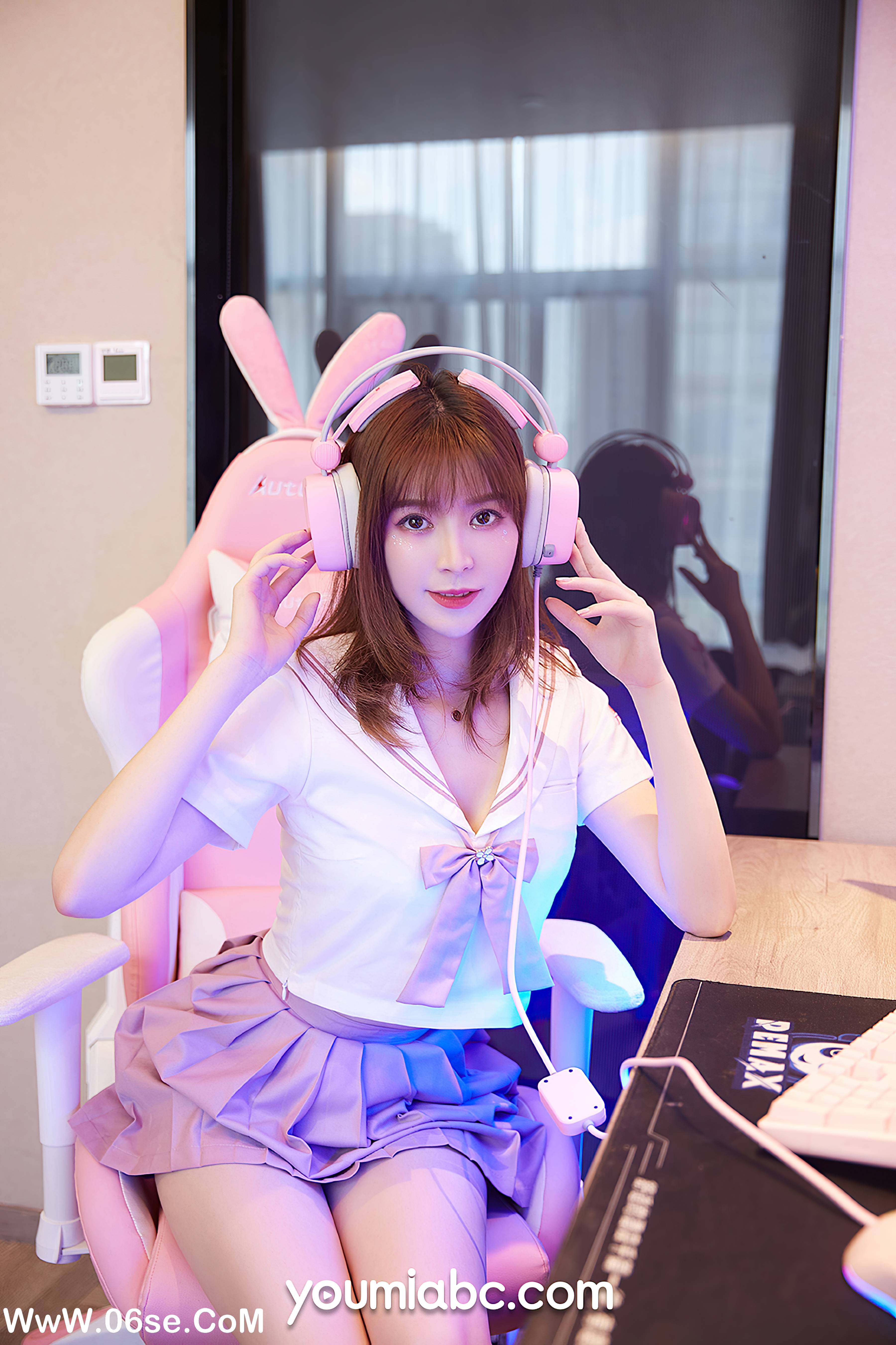 图片[6]-[YouMi尤蜜] 2020.10.24 激萌电竞少女 YOYO优优[42+1P861M]-六色网