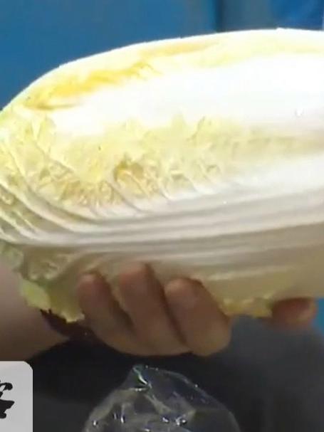 韩国菜价蹭蹭涨！一颗大白菜卖36元人民币 韩网友吐槽：这是金菜吗？