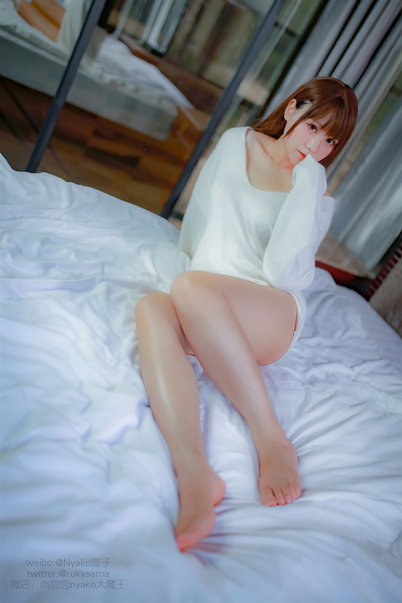 图片[80]-Nyako喵子 NO.010 – 欲求不满的老师[122P221M]-六色网