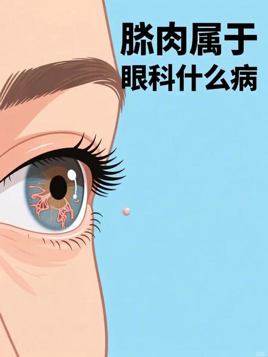 #马上健康过大年#胬肉属于眼科什么病