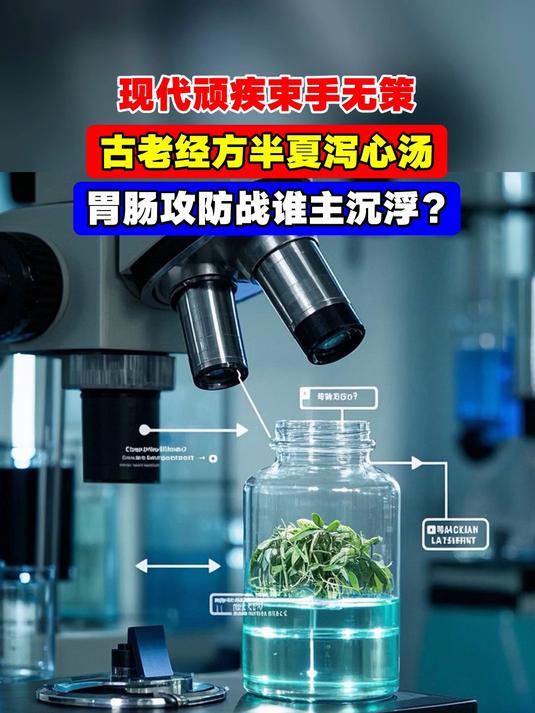 现代顽疾束手无策,古老经方半夏泻心汤,胃肠攻防战谁主沉浮?