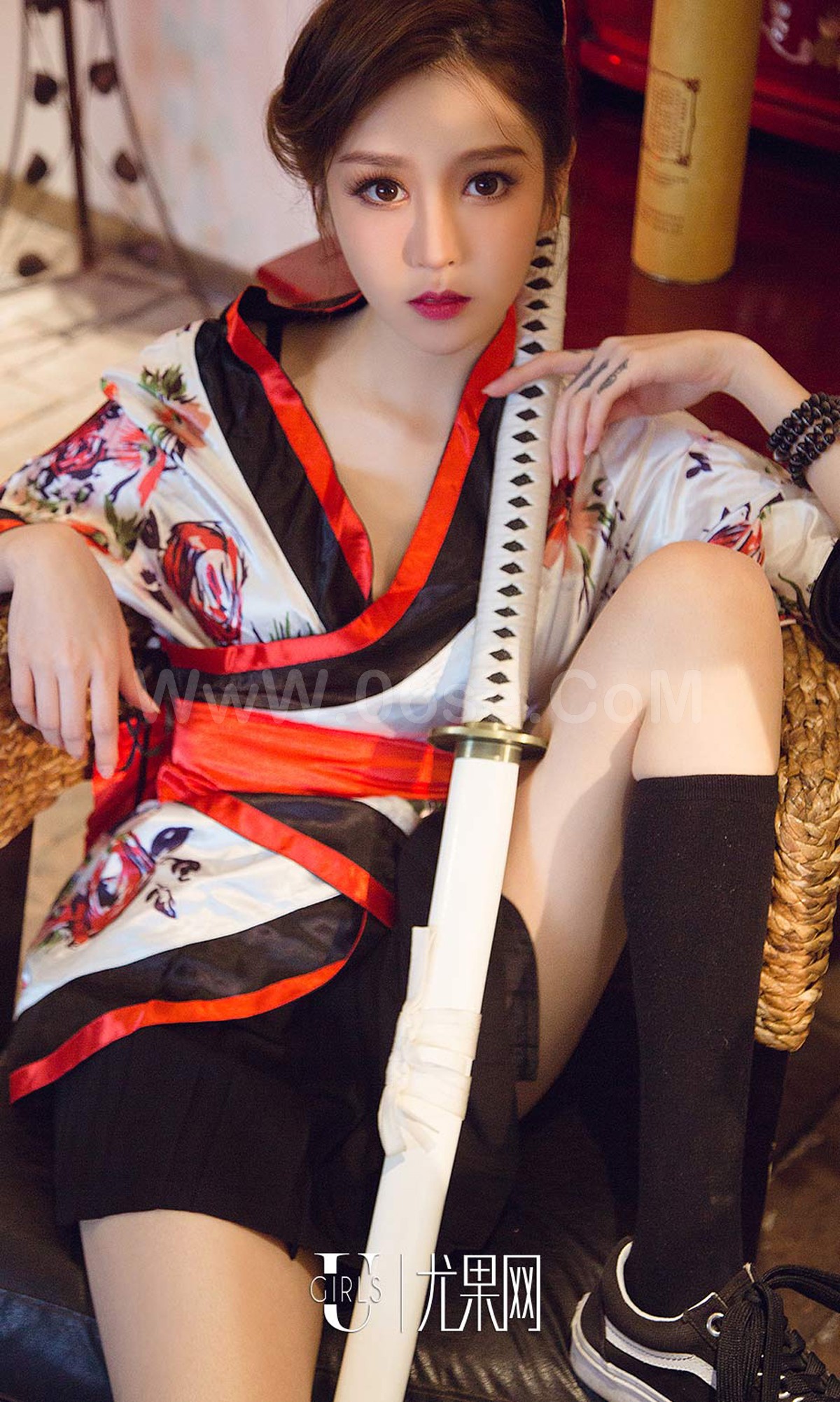 图片[24]-[Ugirls爱尤物] No.1321  Xuan Chen (萱宸) & Jin Zi Lin (金梓林) & 兔子-六色网