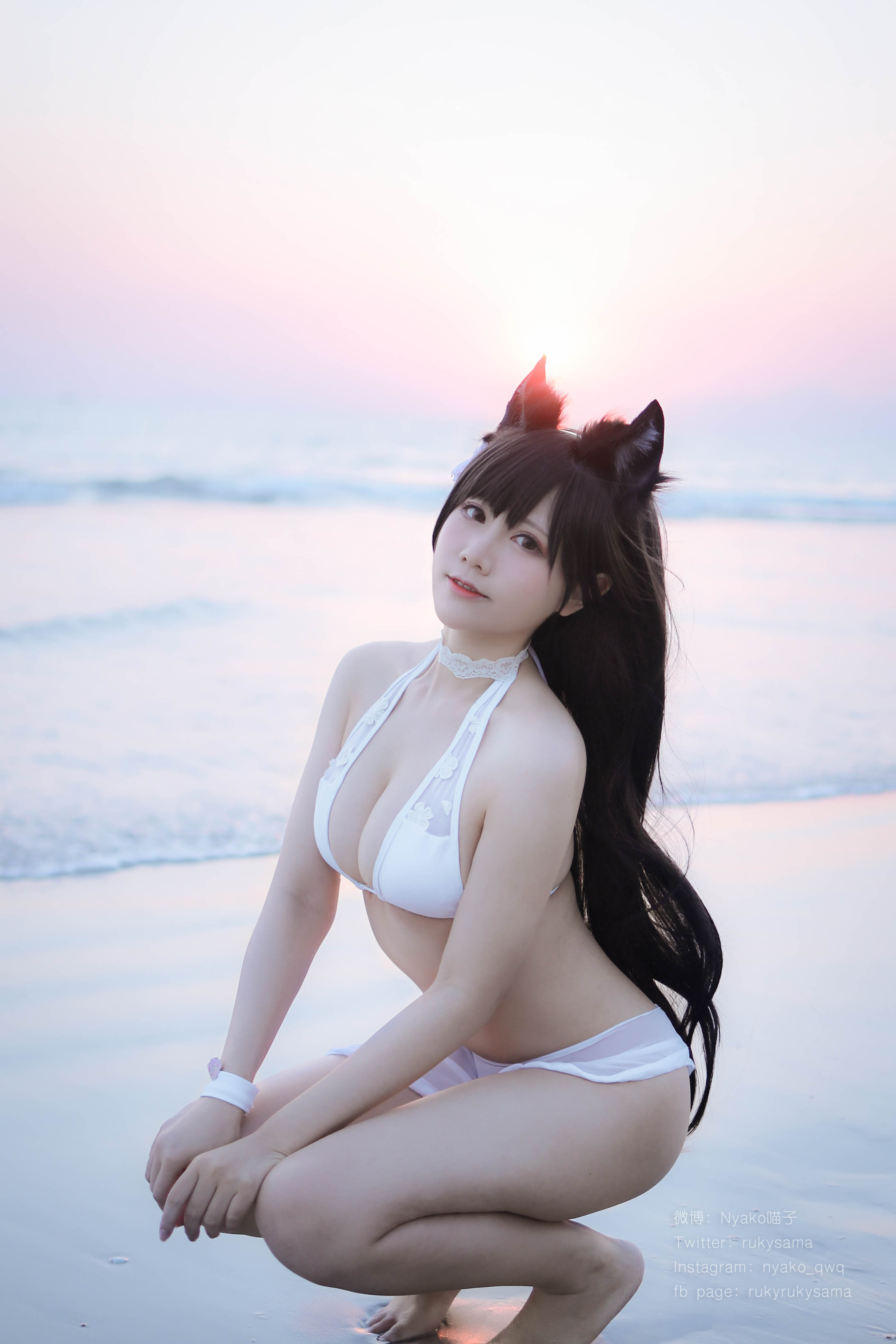 图片[13]-Nyako喵子 NO.011 – 爱宕泳装[25P31M]-六色网