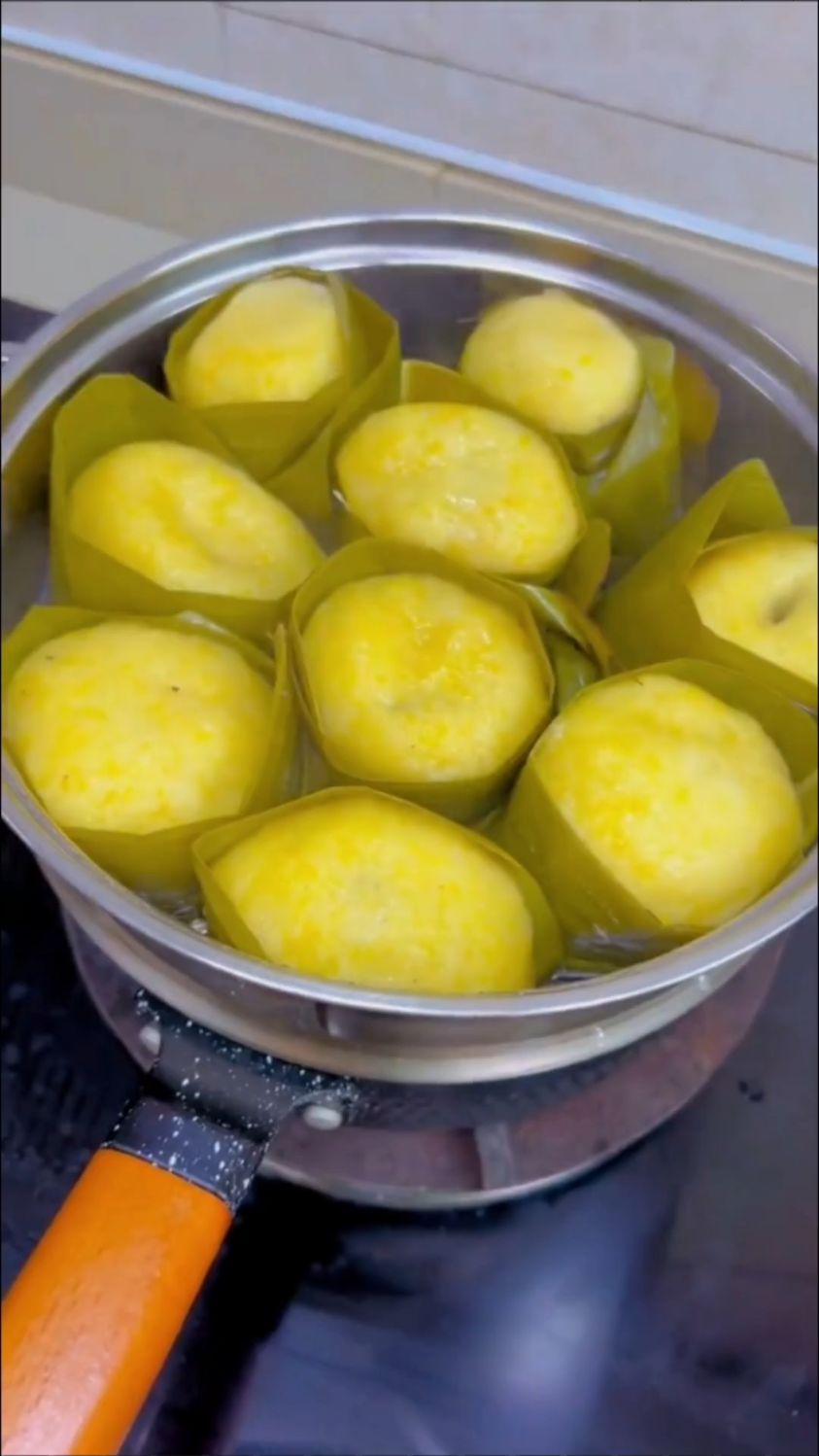芭蕉叶糍粑这样做