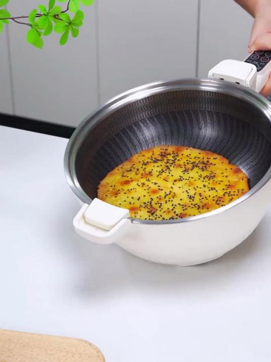 朋友聚餐靠它撑场!大容量电炒锅煎烤焖炖,不用刷一堆锅具