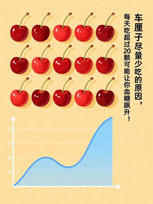 车厘子尽量少吃的原因,每天吃超过20颗可能让你血糖飙升!#健康扬帆季#