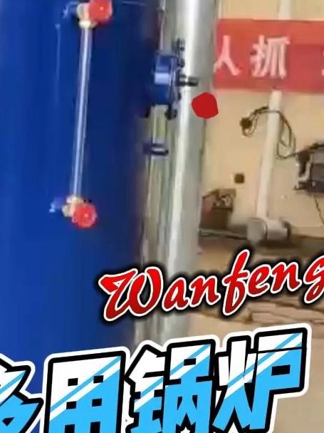 300kg煤柴颗粒多用蒸汽锅炉设备安装视频现场