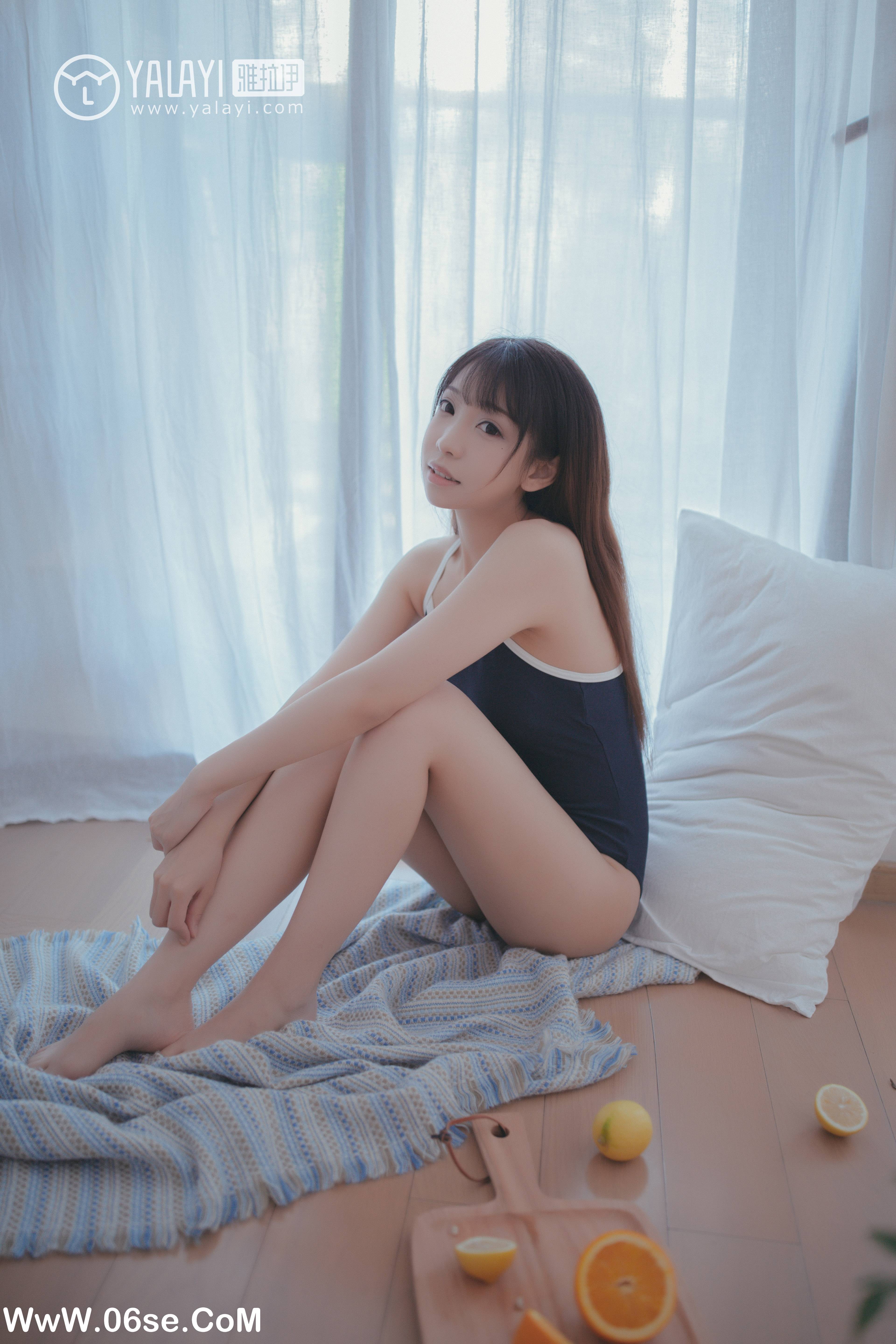图片[33]-[YALAYI雅拉伊] NO.068 蓝帘幽梦 水花儿-六色网