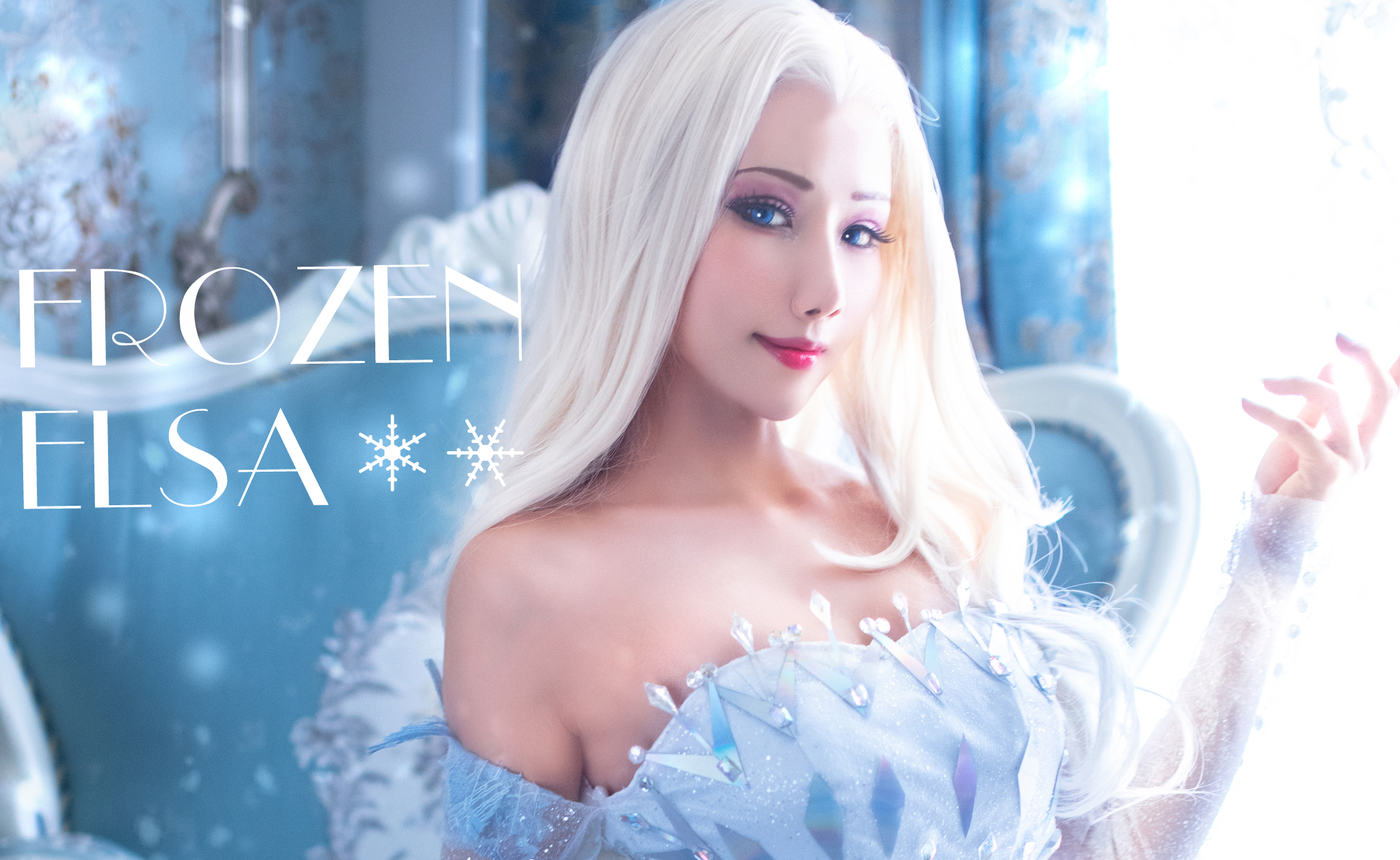 图片[2]-Hane Ame 雨波写真 NO.037 – 冰雪奇緣[10P28M]-六色网