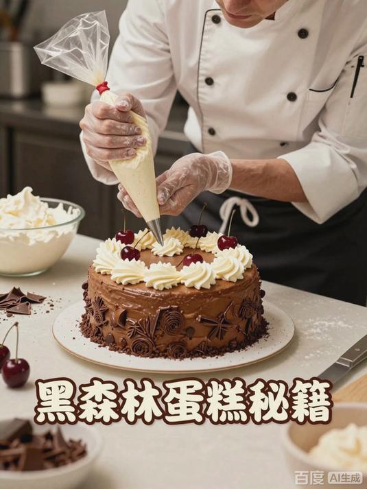 黑森林蛋糕制作全攻略