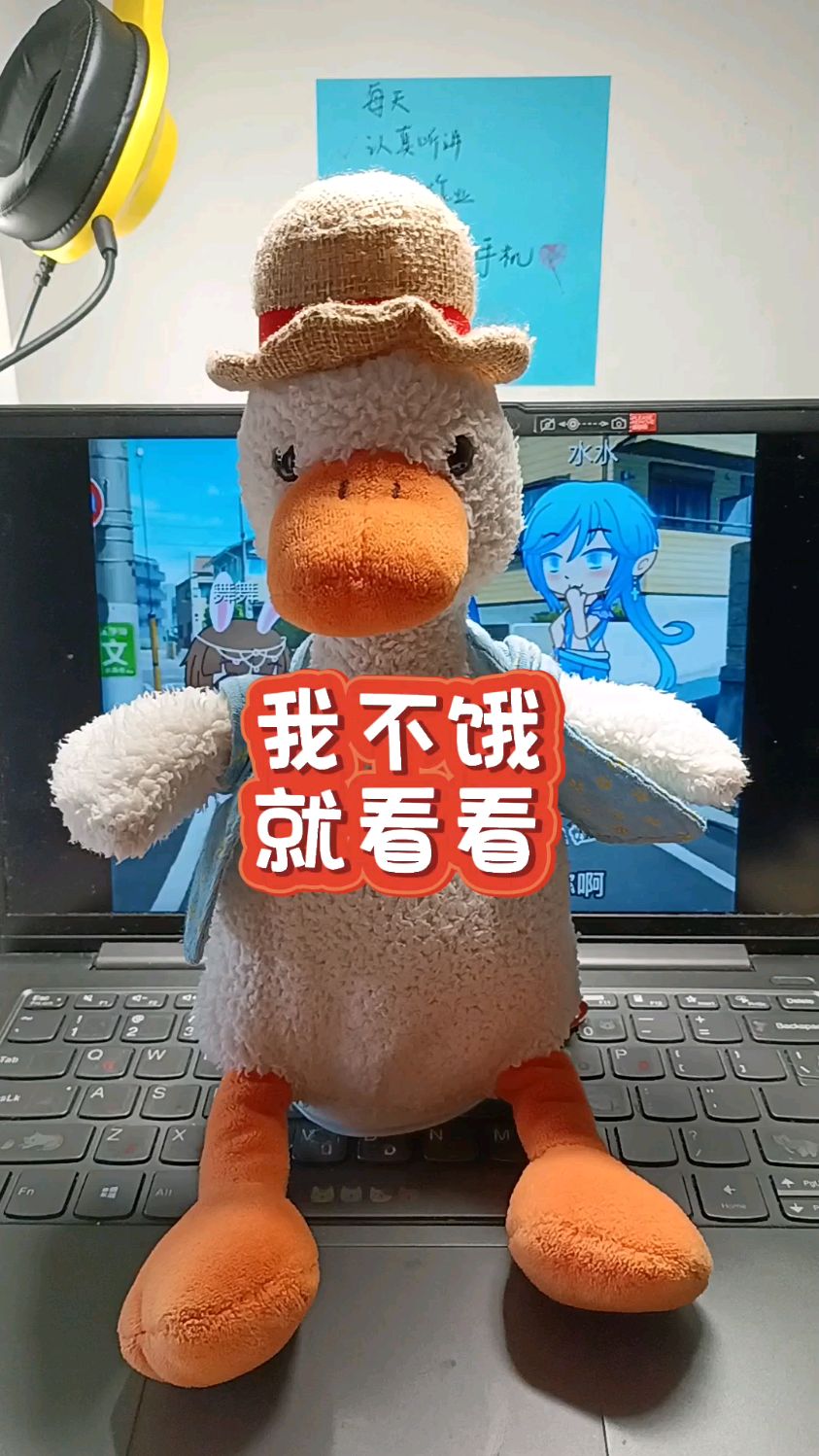 呆鸭日常丨我不饿就看看～