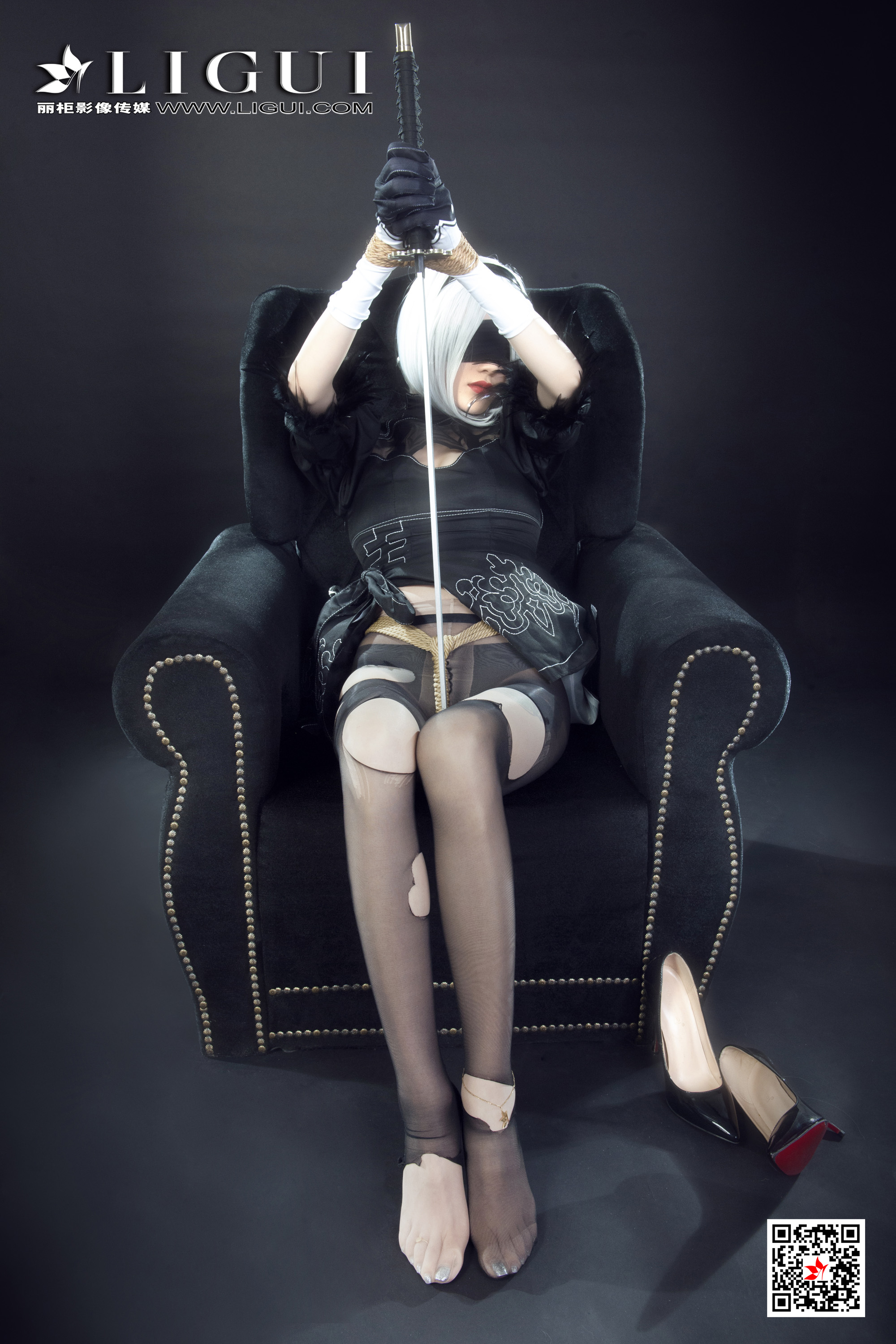 图片[23]-[Ligui丽柜] 2021.03.19 网络丽人 Model 甜甜-六色网