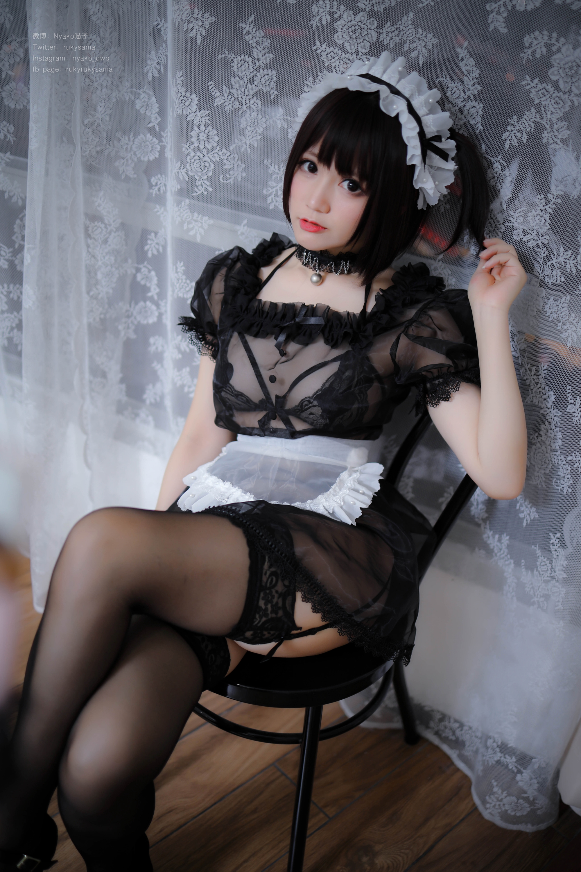图片[65]-Nyako喵子 NO.016 – メイドーさんは働[128P+8V980M]-六色网
