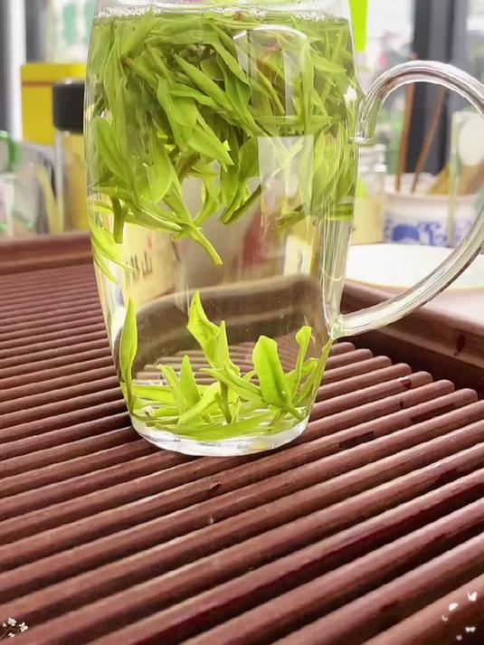 安吉白茶：青山云雾养真味，鲜爽甘活韵天成，春日品茶首选