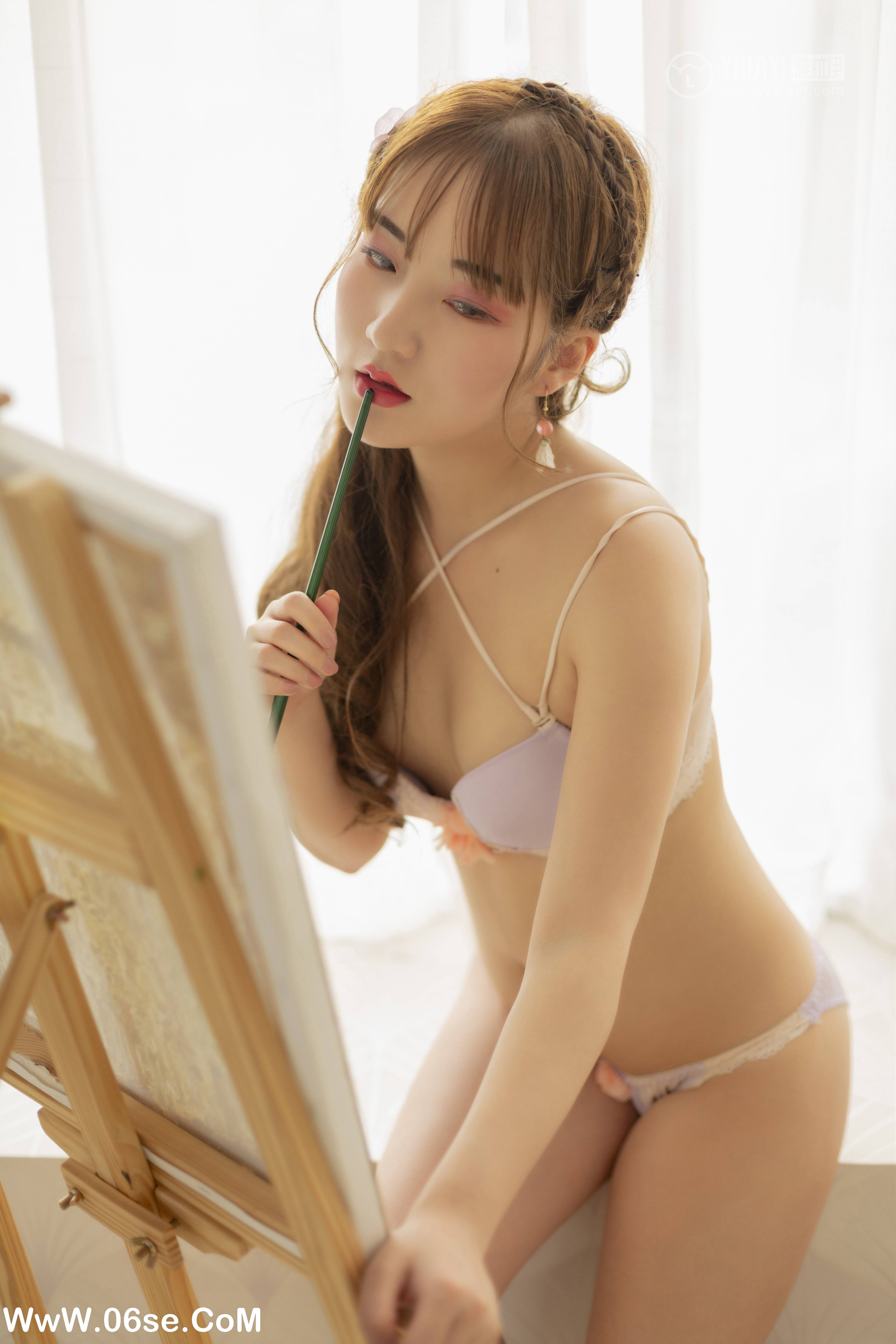 图片[30]-[YALAYI雅拉伊] No.261 自画像 顾盼兮-六色网