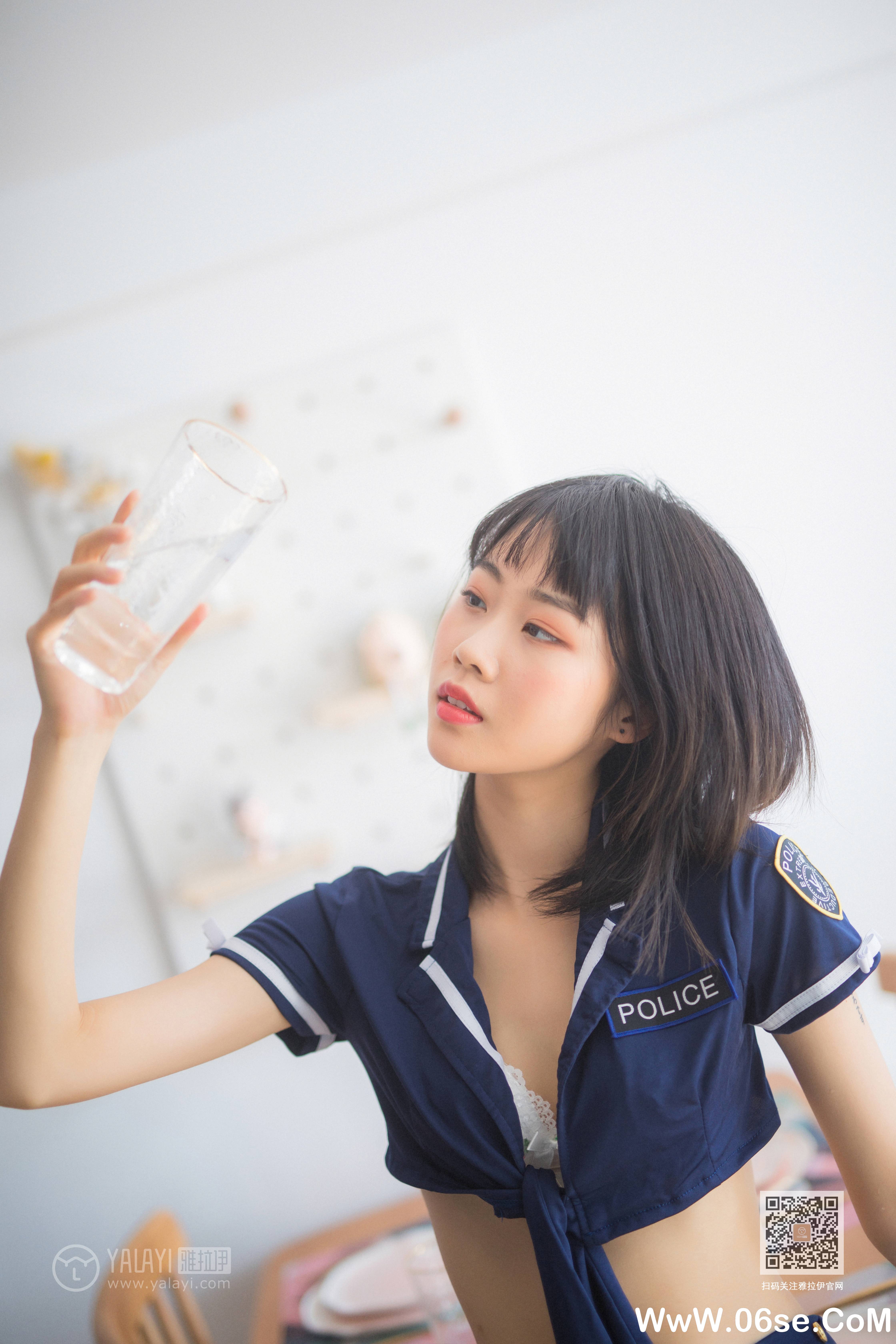 图片[6]-[YALAYI雅拉伊] 2020.02.14 NO.544 粉粉《雷霆警花》[44P+1P634M]-六色网