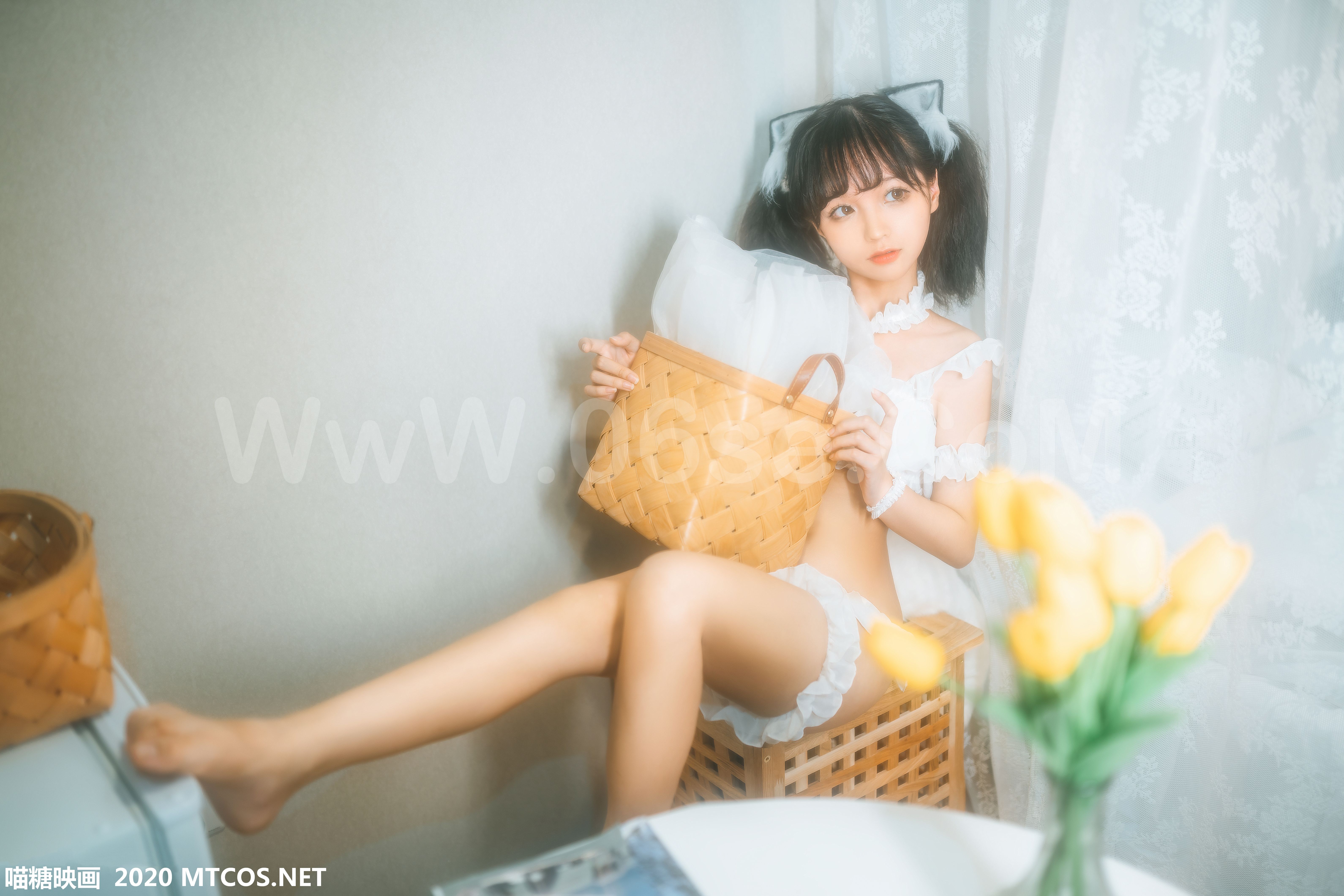 图片[20]-[MTCos] 喵糖映画 Vol.103 蠢沫沫 猫儿萝莉-六色网