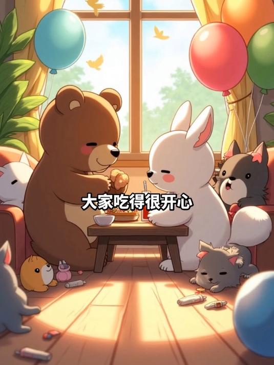 小熊的生日派对