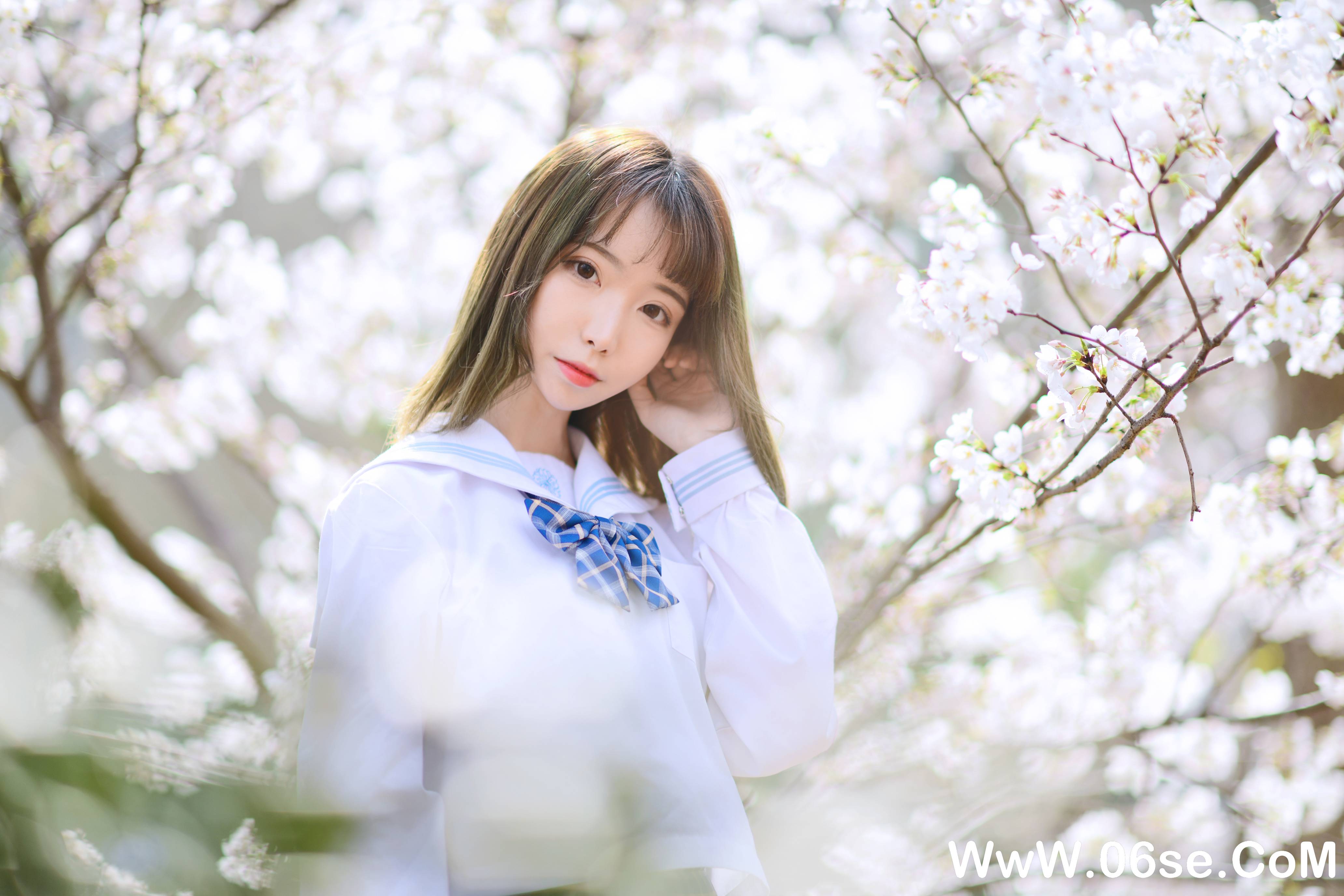 图片[6]-Fushii_海堂 NO.010 — 樱花树下[41P266M]-六色网